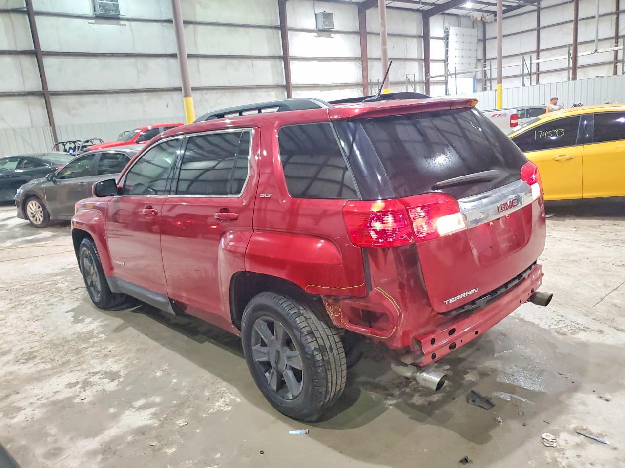 2013 Gmc Terrain Slt Бордовый vin: 2GKFLUE34D6341978