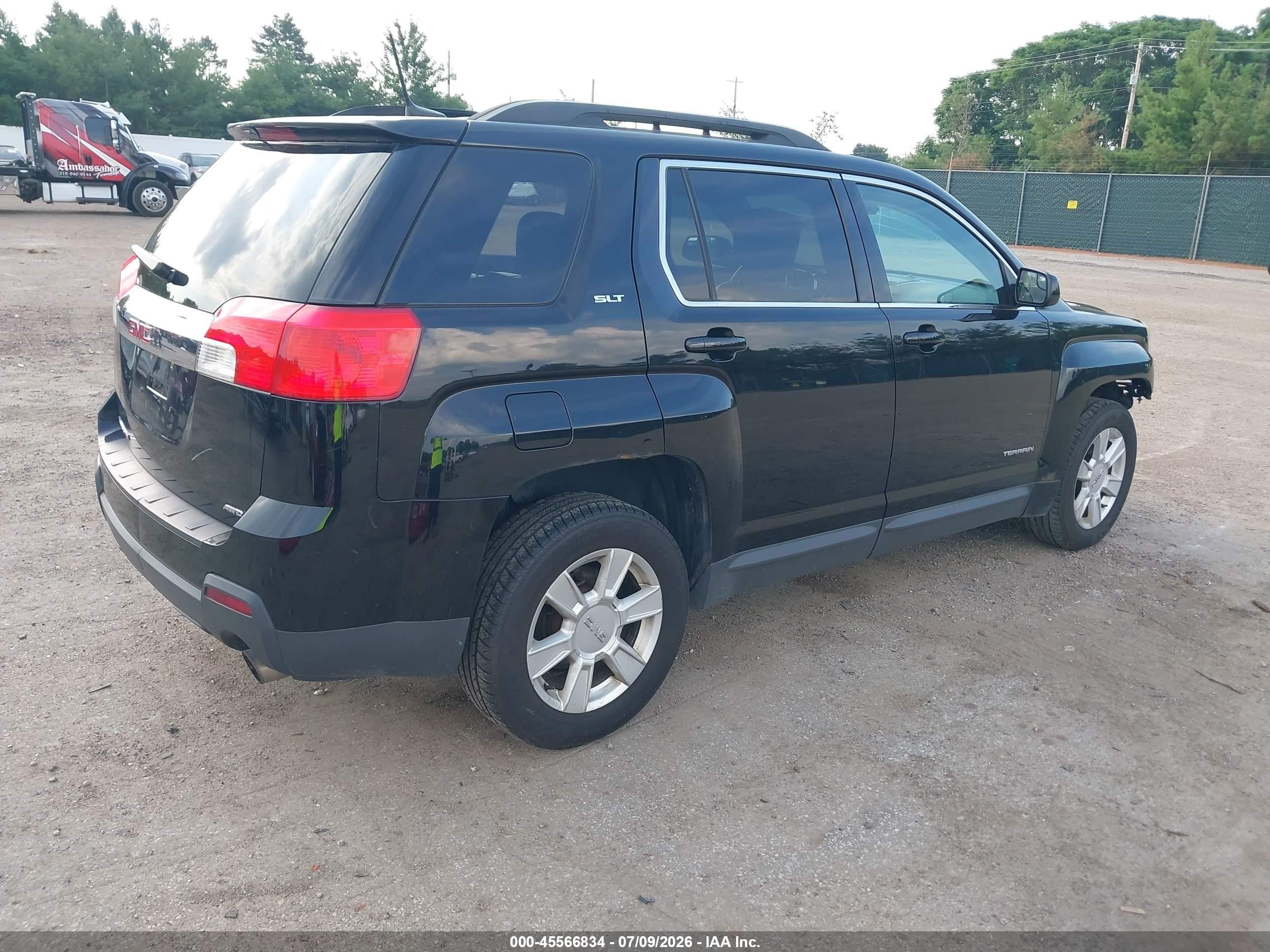2013 Gmc Terrain Slt-1 Черный vin: 2GKFLUE36D6319576