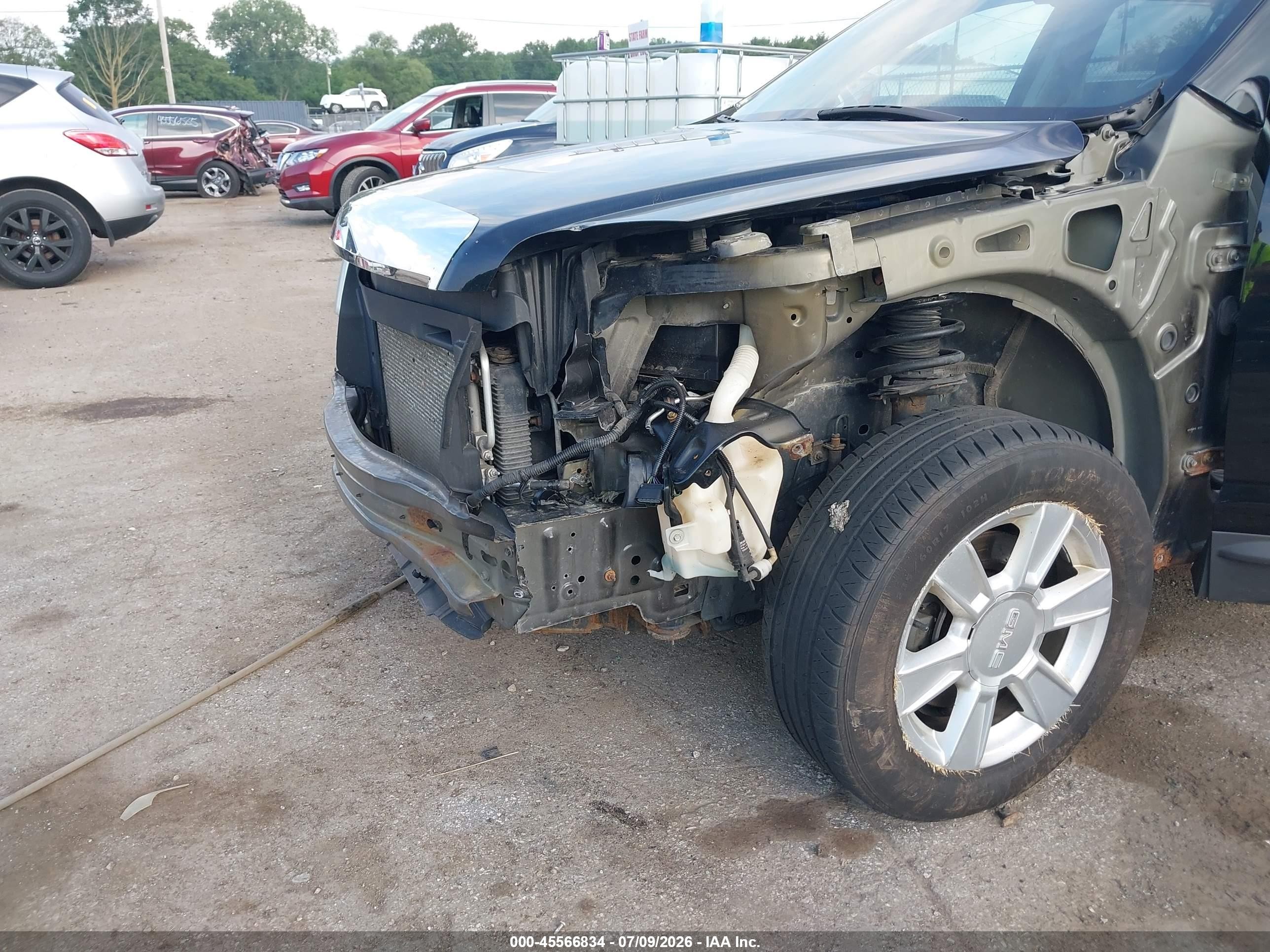 2013 Gmc Terrain Slt-1 Черный vin: 2GKFLUE36D6319576
