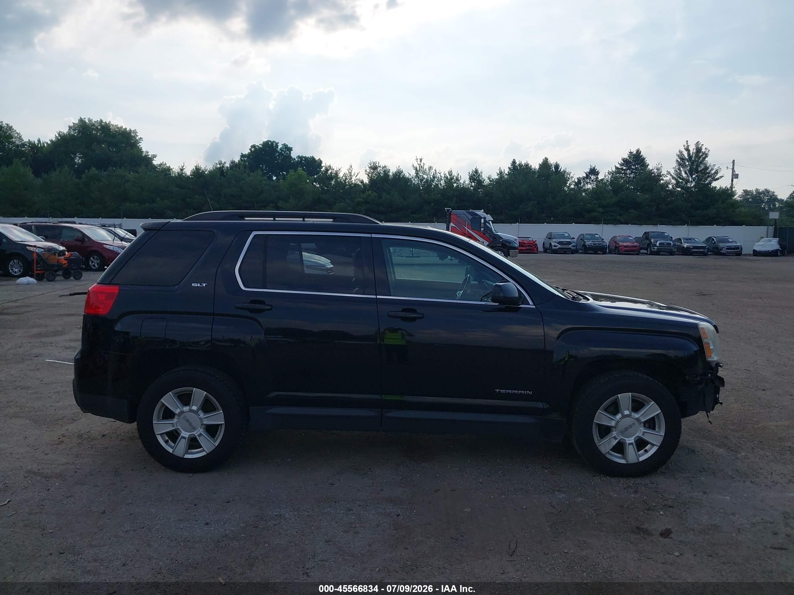 2013 Gmc Terrain Slt-1 Черный vin: 2GKFLUE36D6319576