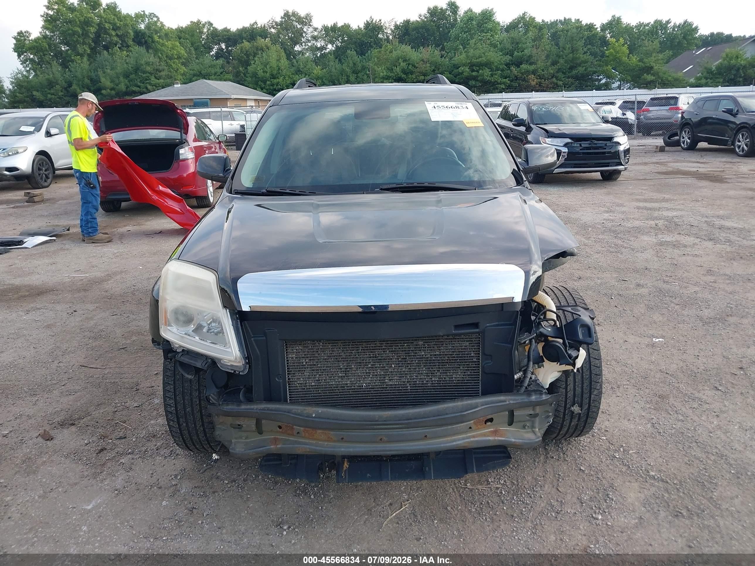 2013 Gmc Terrain Slt-1 Черный vin: 2GKFLUE36D6319576