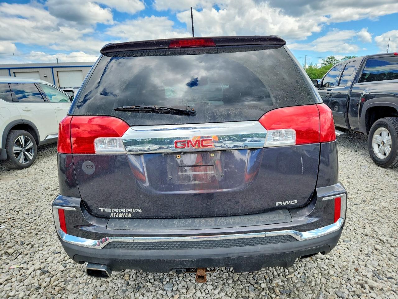 2016 Gmc Terrain Slt Gray vin: 2GKFLUE36G6231549