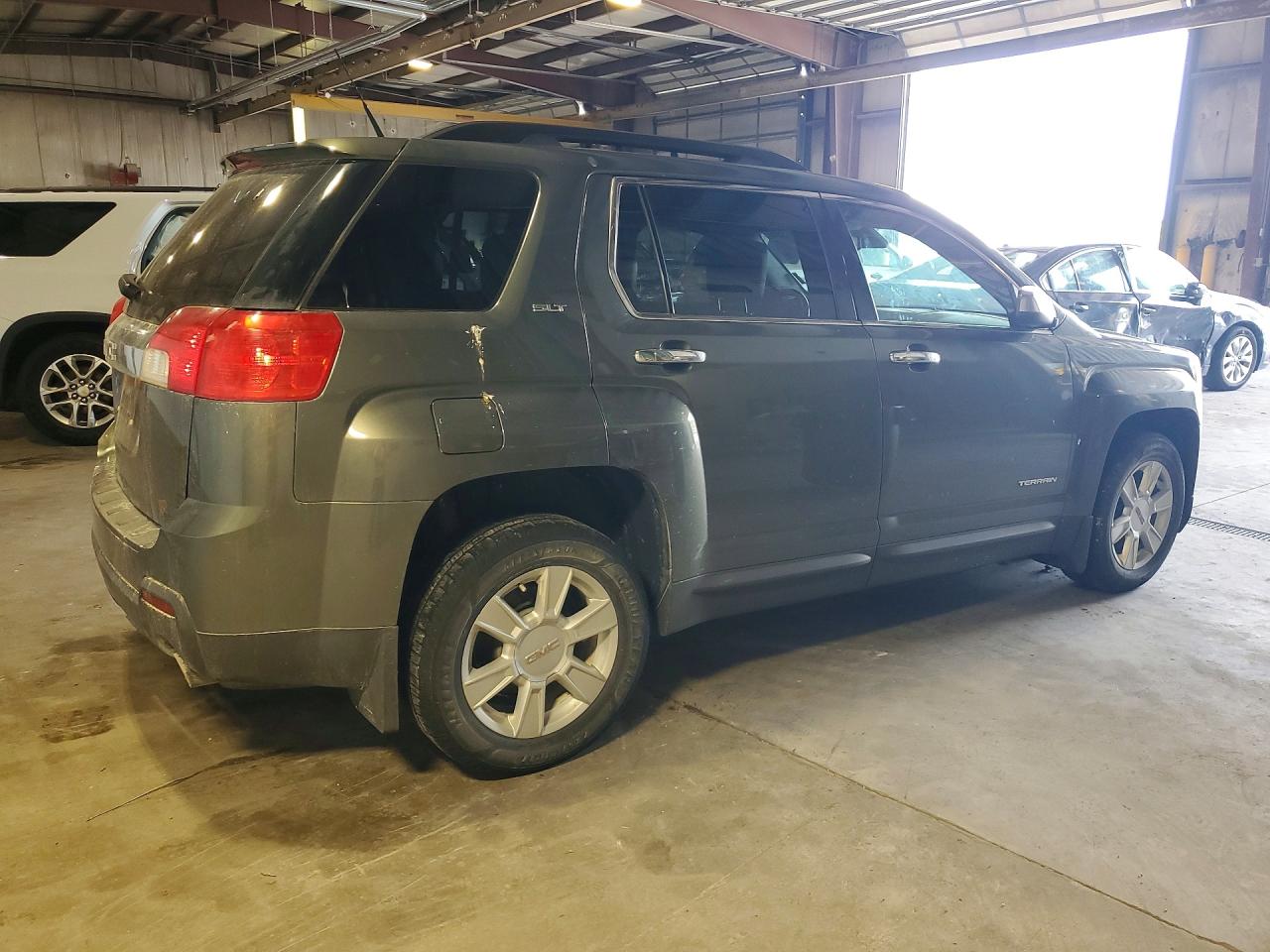 2013 Gmc Terrain Slt Gray vin: 2GKFLUE37D6116714