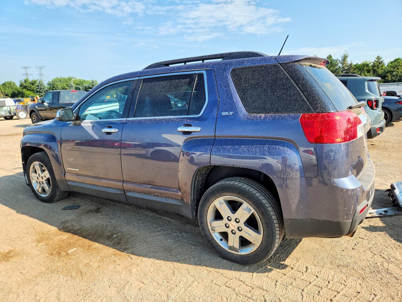 2013 Gmc Terrain Slt Синий vin: 2GKFLUE37D6384162