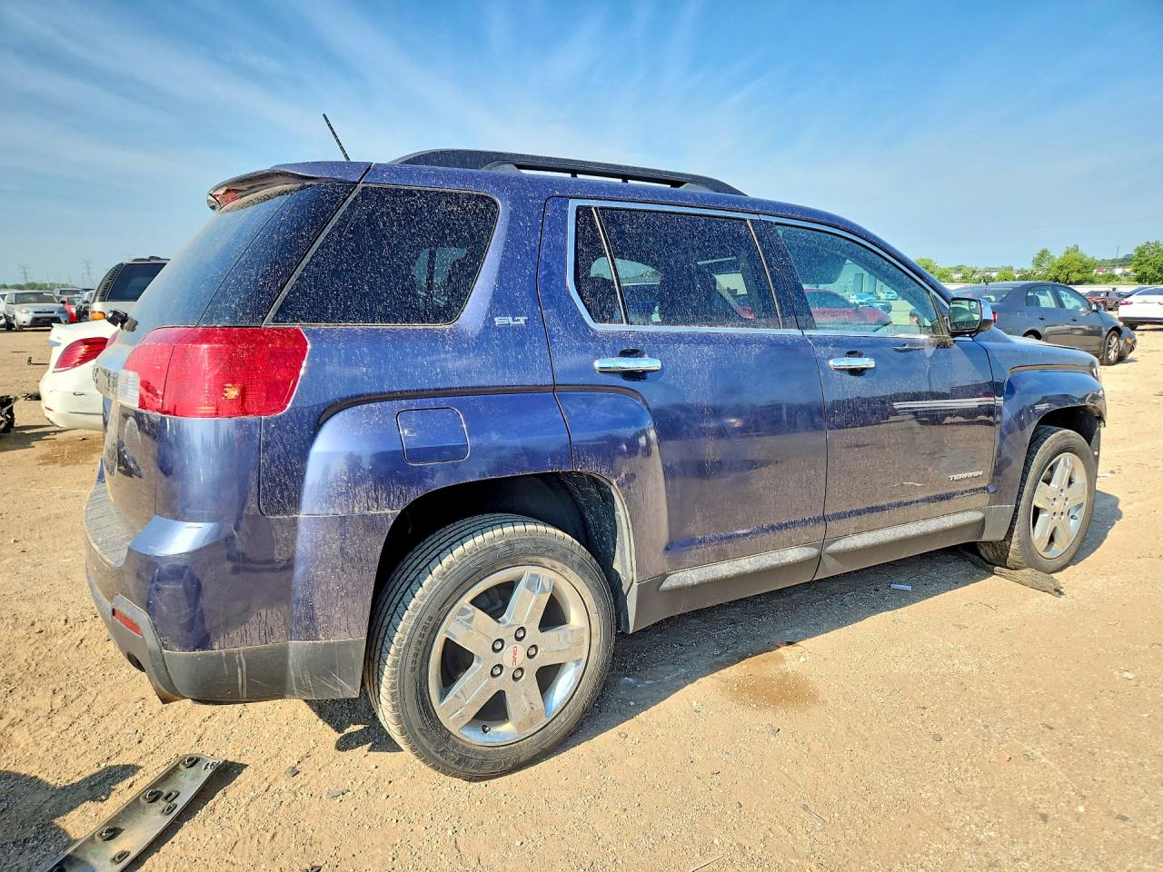 2013 Gmc Terrain Slt Синий vin: 2GKFLUE37D6384162