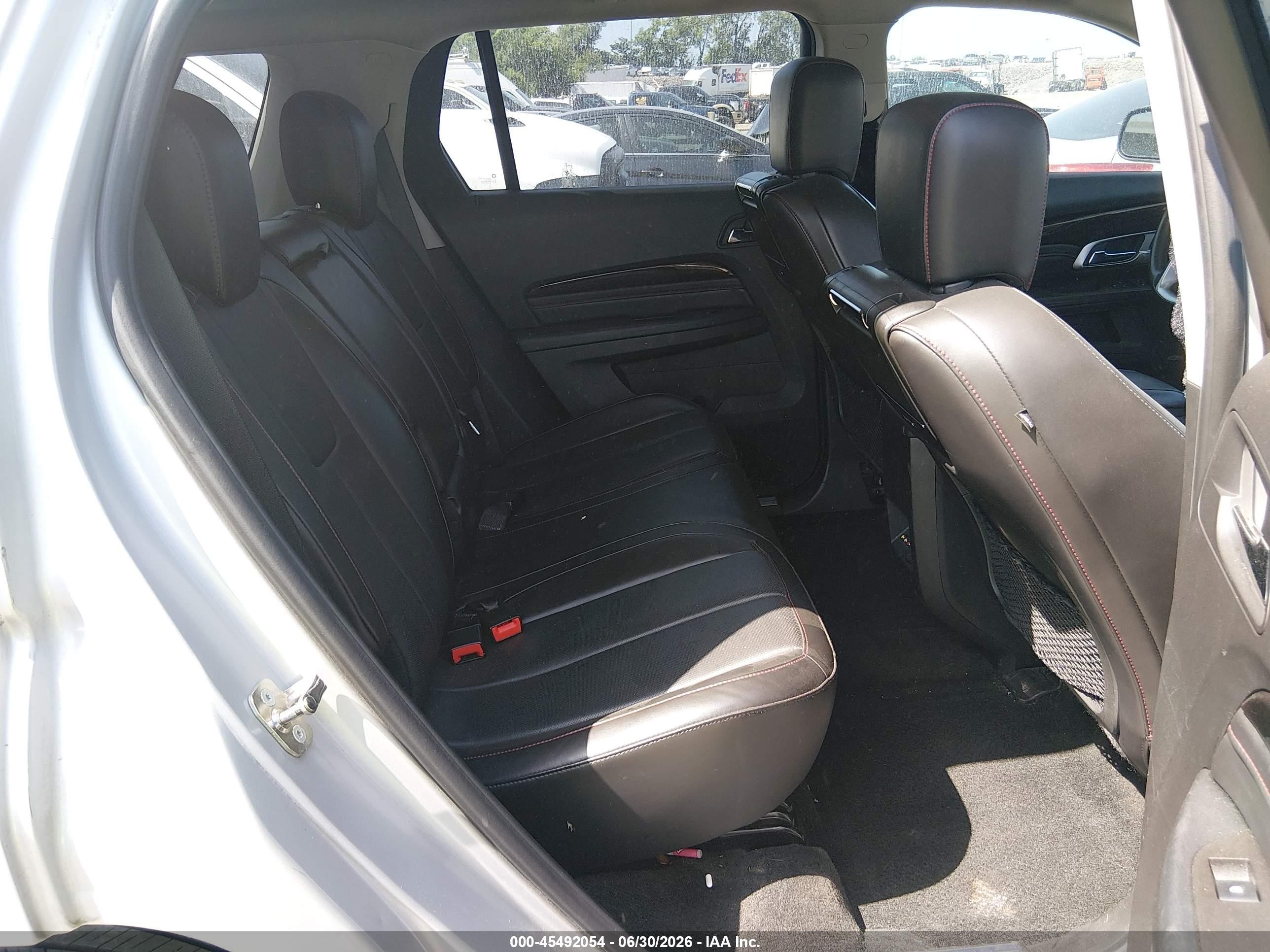 2014 Gmc Terrain Denali Silver vin: 2GKFLUE37E6282121