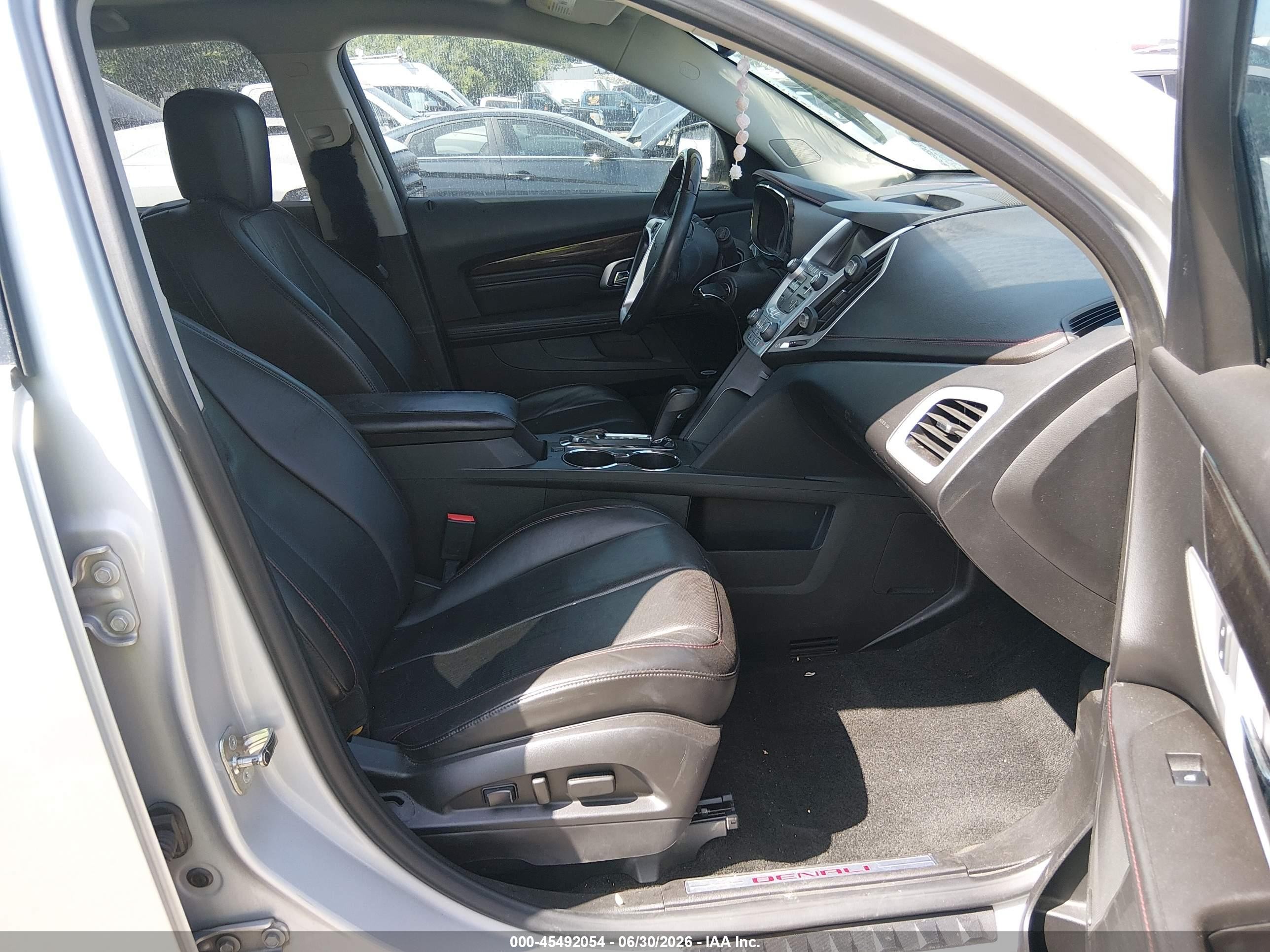 2014 Gmc Terrain Denali Silver vin: 2GKFLUE37E6282121