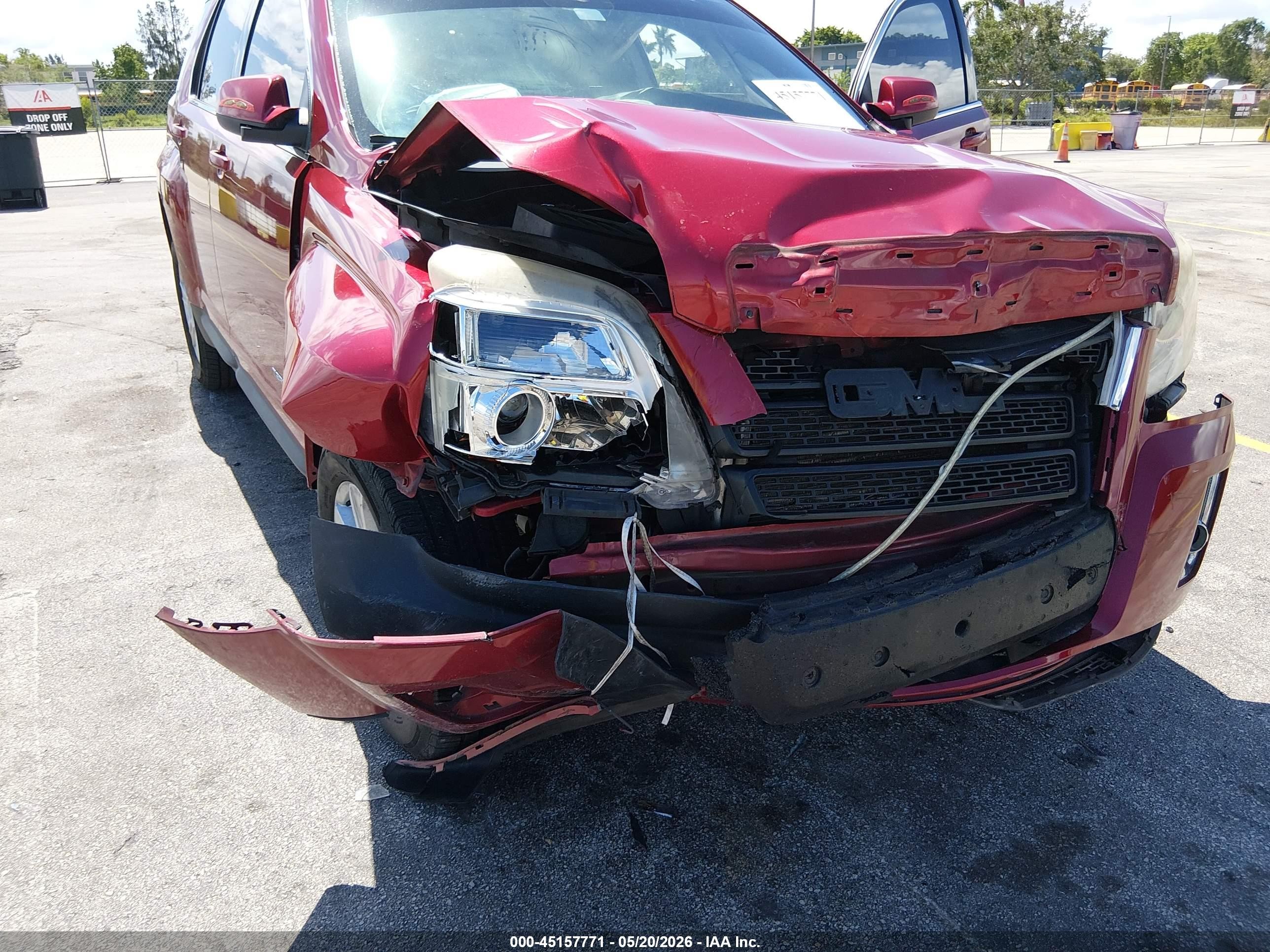 2013 Gmc Terrain Slt-1 Red vin: 2GKFLUE38D6306683