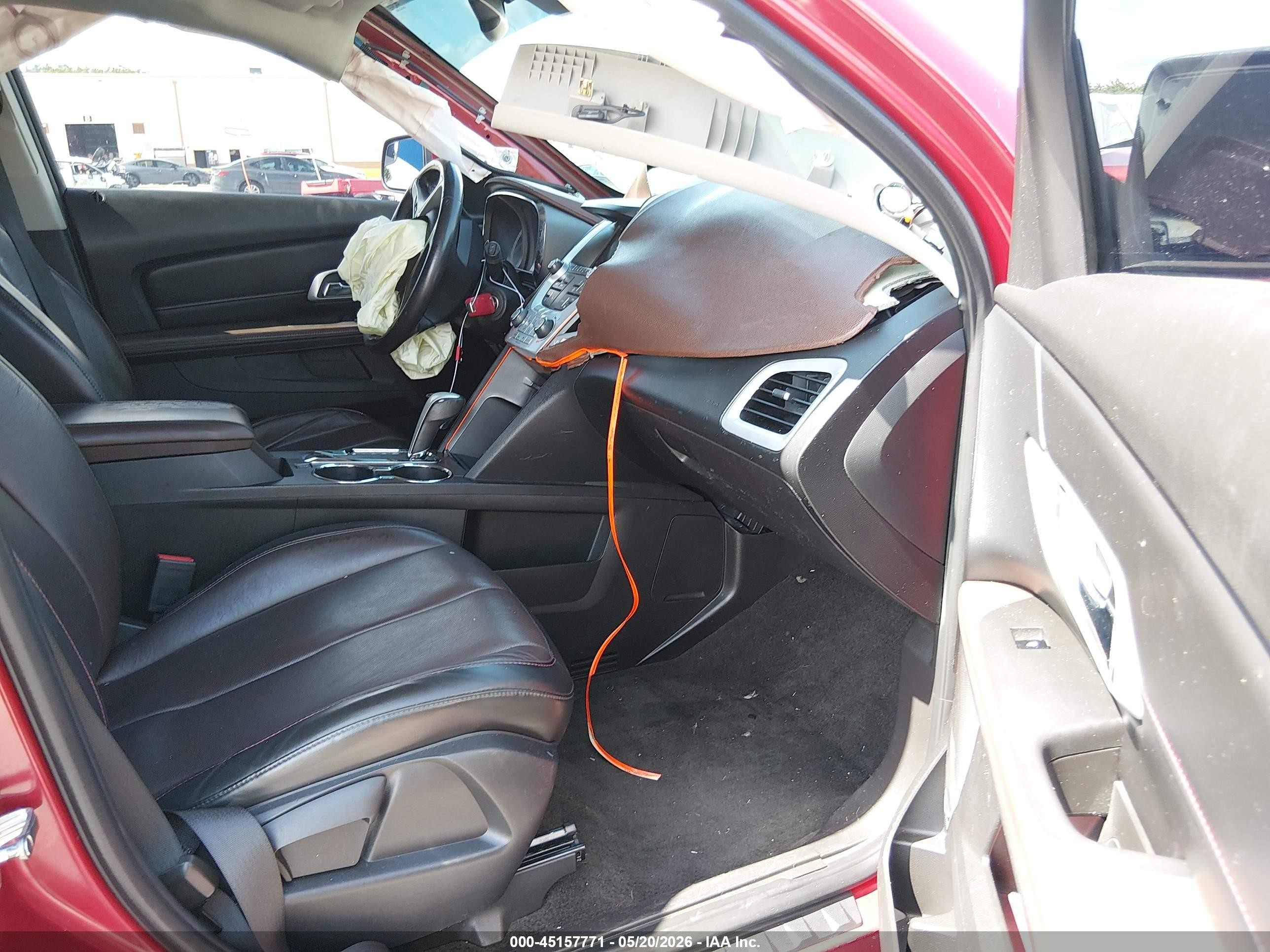 2013 Gmc Terrain Slt-1 Red vin: 2GKFLUE38D6306683