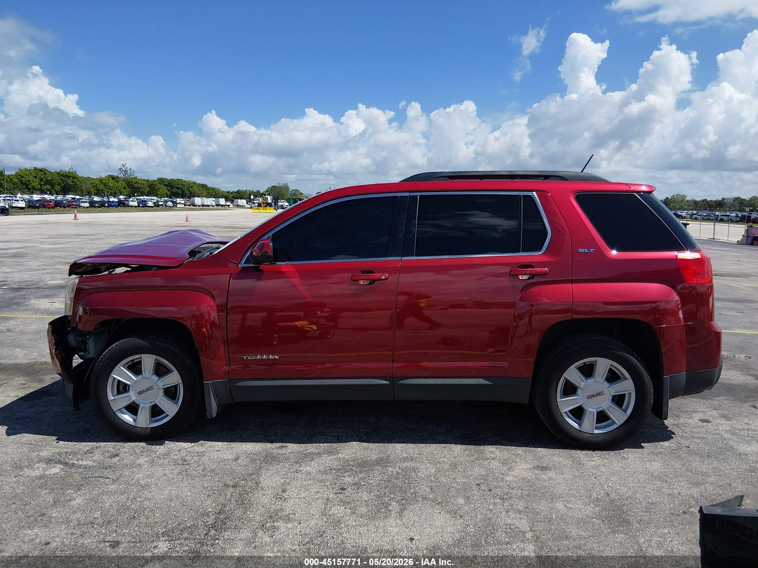 2013 Gmc Terrain Slt-1 Red vin: 2GKFLUE38D6306683