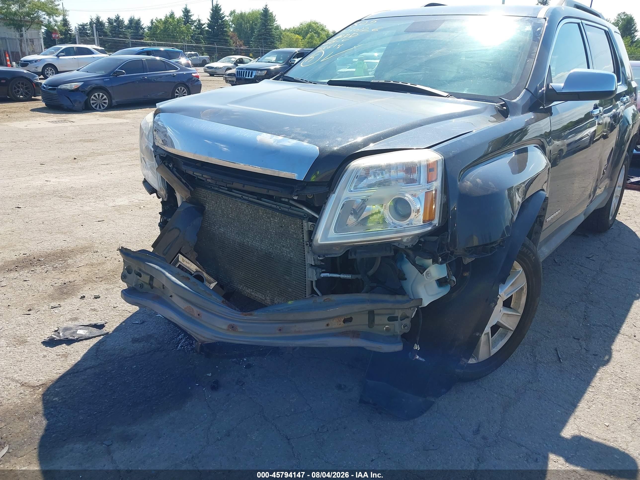 2013 Gmc Terrain Slt-1 Black vin: 2GKFLUE38D6316615
