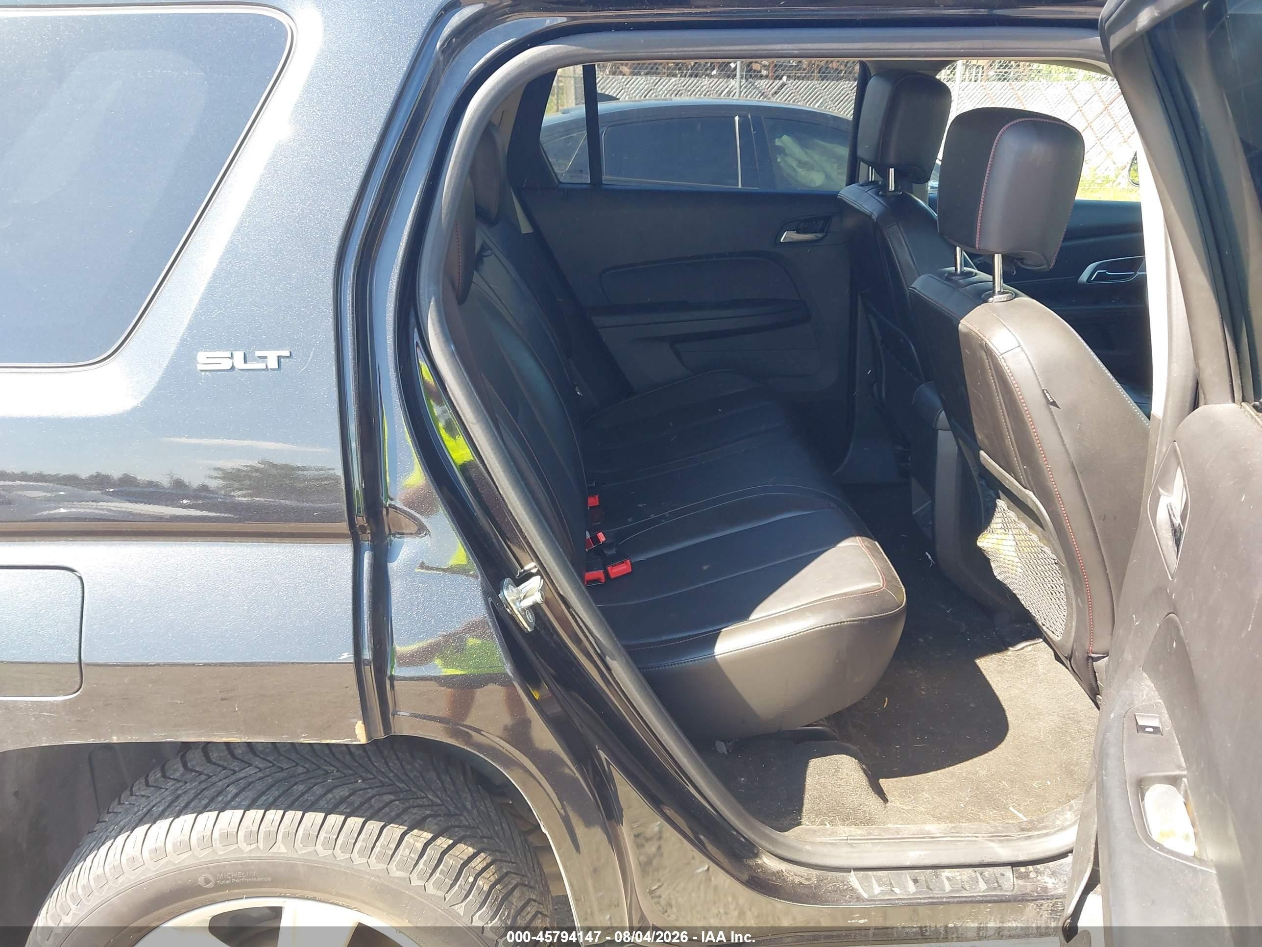 2013 Gmc Terrain Slt-1 Black vin: 2GKFLUE38D6316615