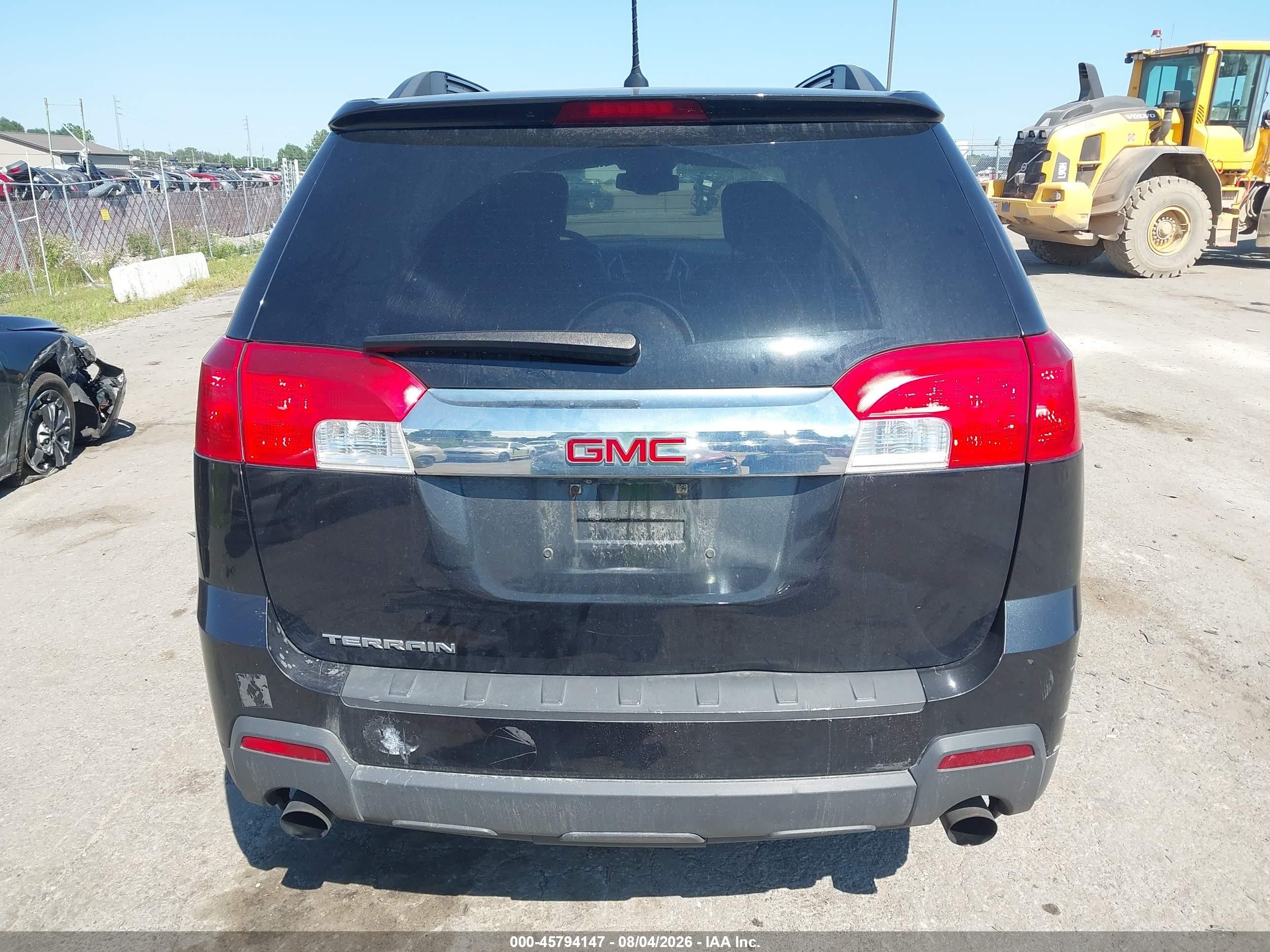 2013 Gmc Terrain Slt-1 Black vin: 2GKFLUE38D6316615