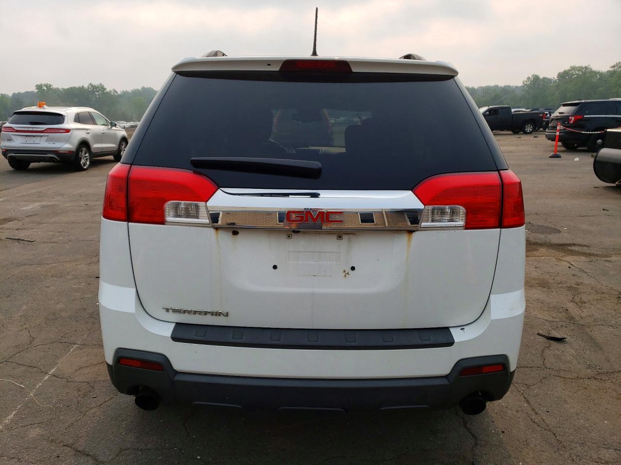 2013 Gmc Terrain Slt White vin: 2GKFLUE38D6367502