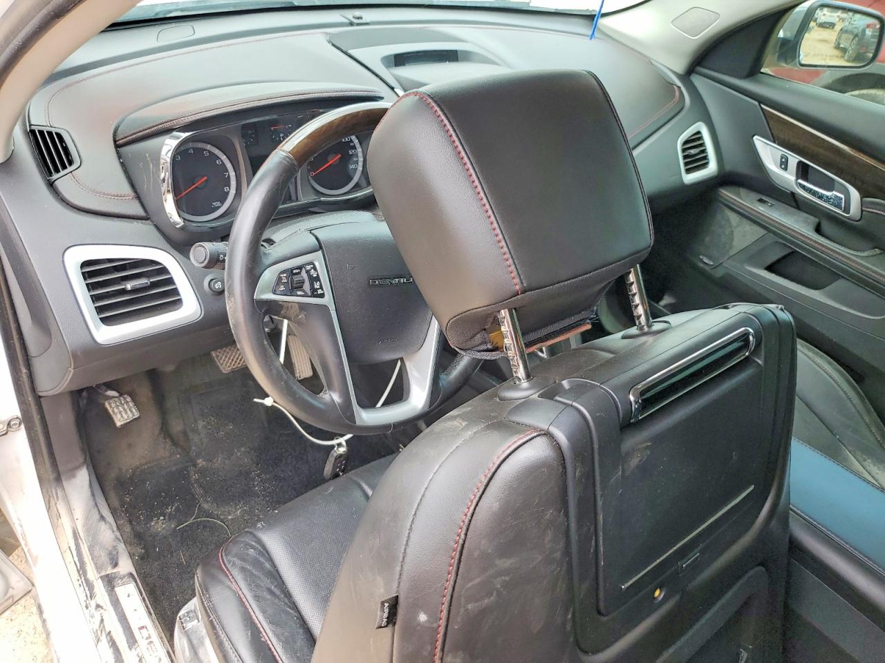2015 Gmc Terrain Denali White vin: 2GKFLUE38F6319193