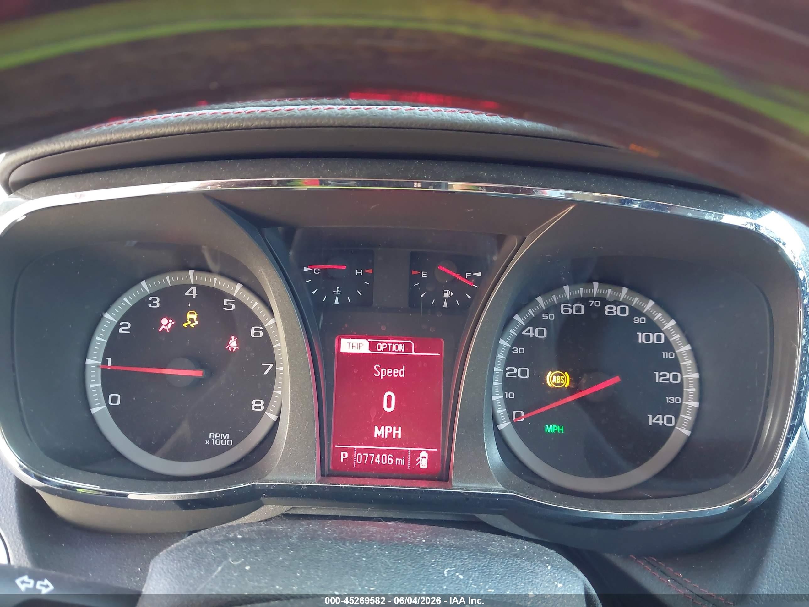 2015 Gmc Terrain Denali Red vin: 2GKFLUE38F6356437