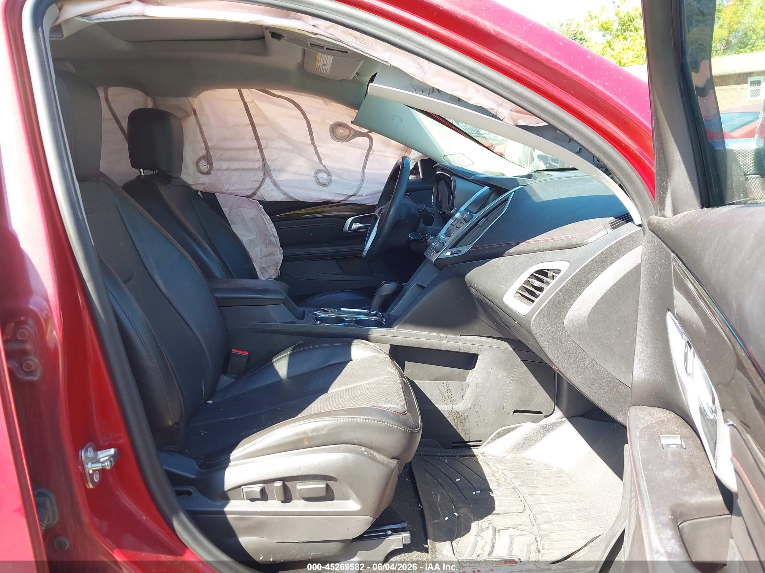 2015 Gmc Terrain Denali Red vin: 2GKFLUE38F6356437