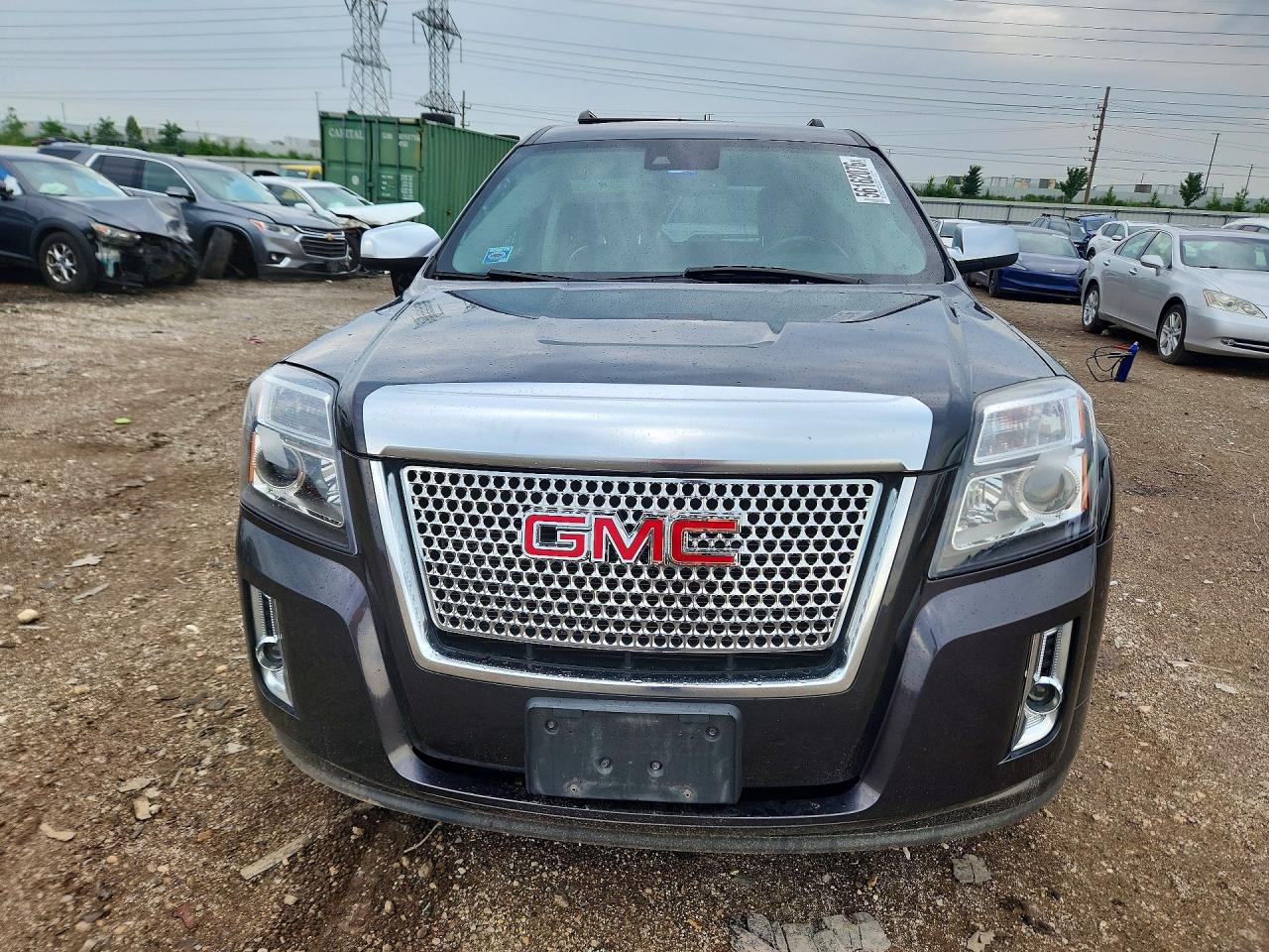 2014 Gmc Terrain Denali Black vin: 2GKFLUE3XE6121505