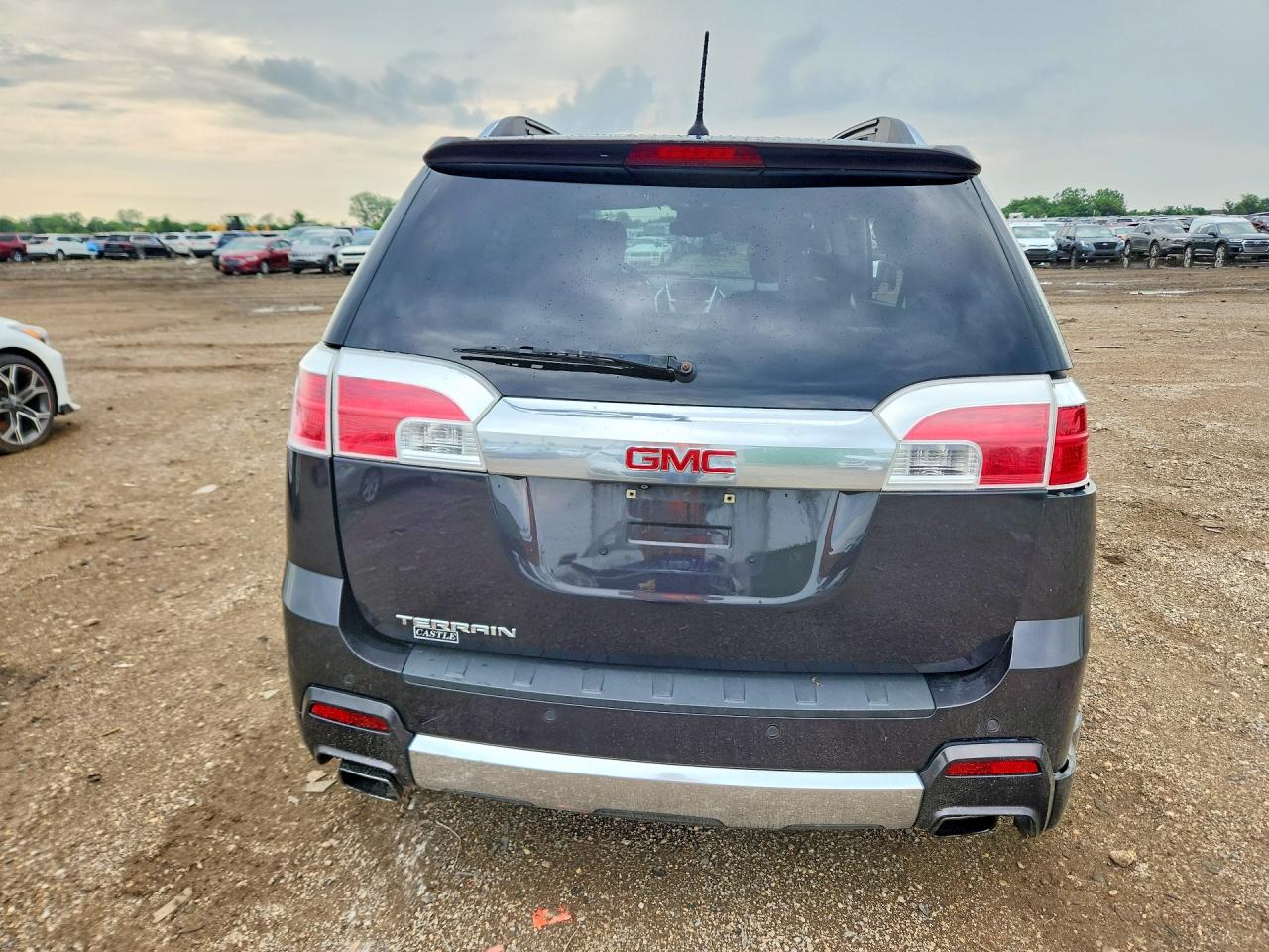 2014 Gmc Terrain Denali Black vin: 2GKFLUE3XE6121505