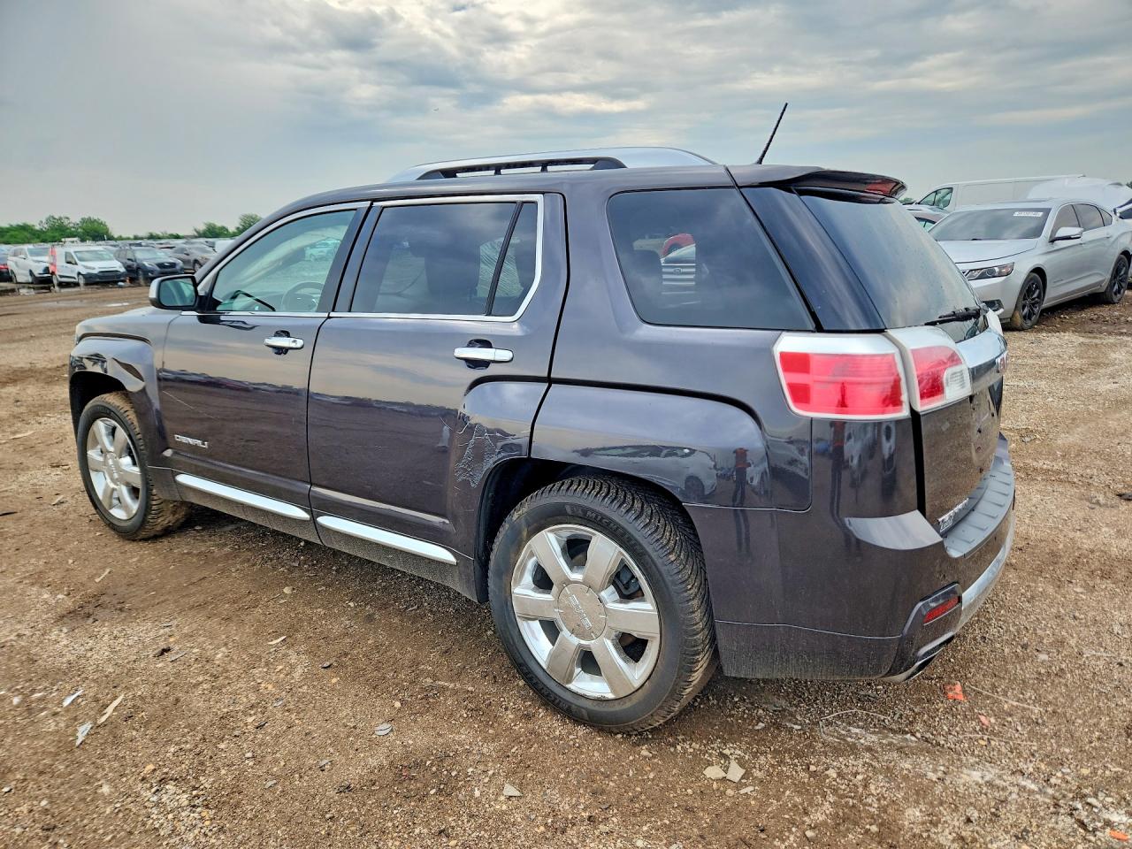 2014 Gmc Terrain Denali Black vin: 2GKFLUE3XE6121505