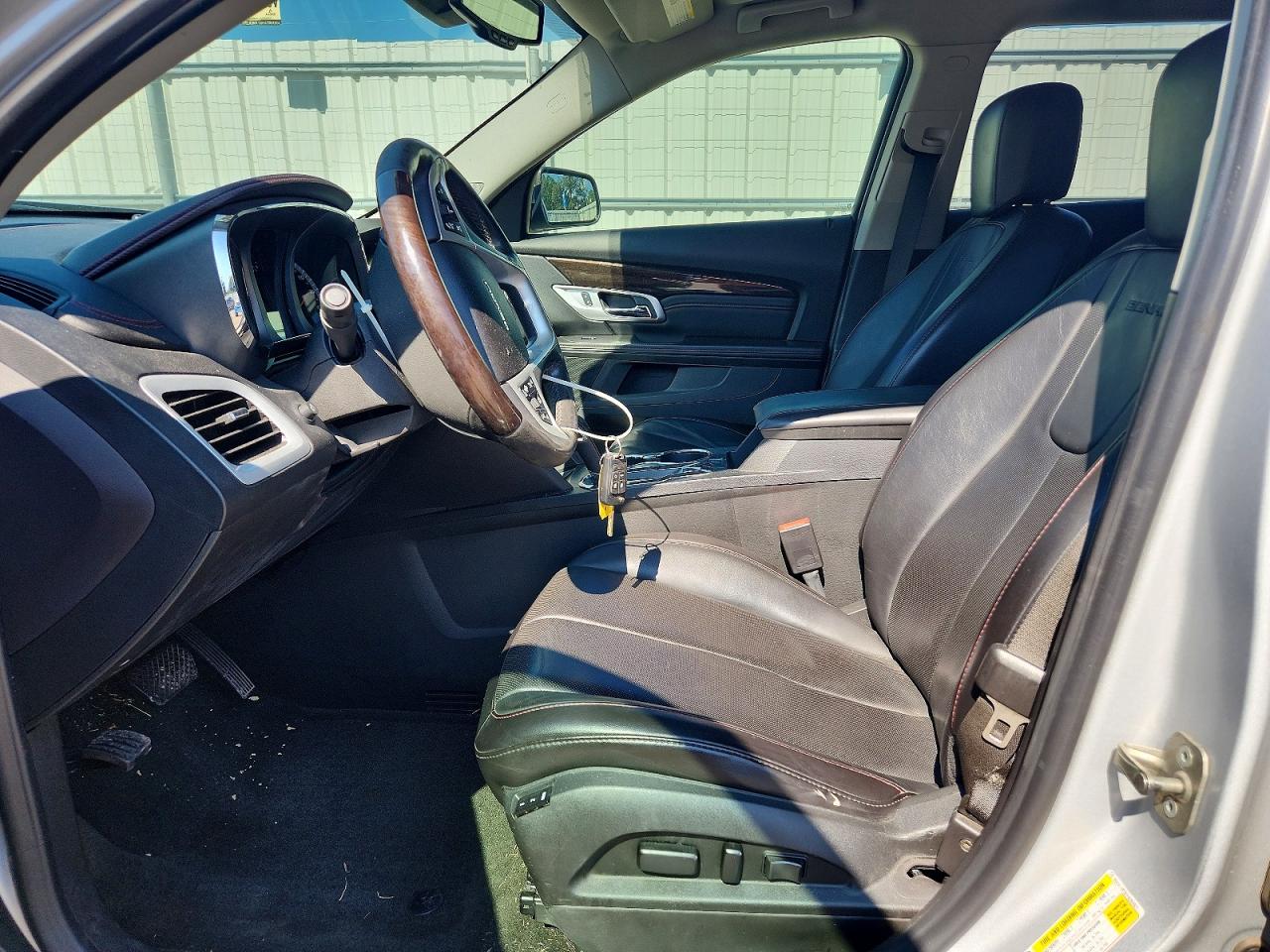 2015 Gmc Terrain Denali Silver vin: 2GKFLUE3XF6202621