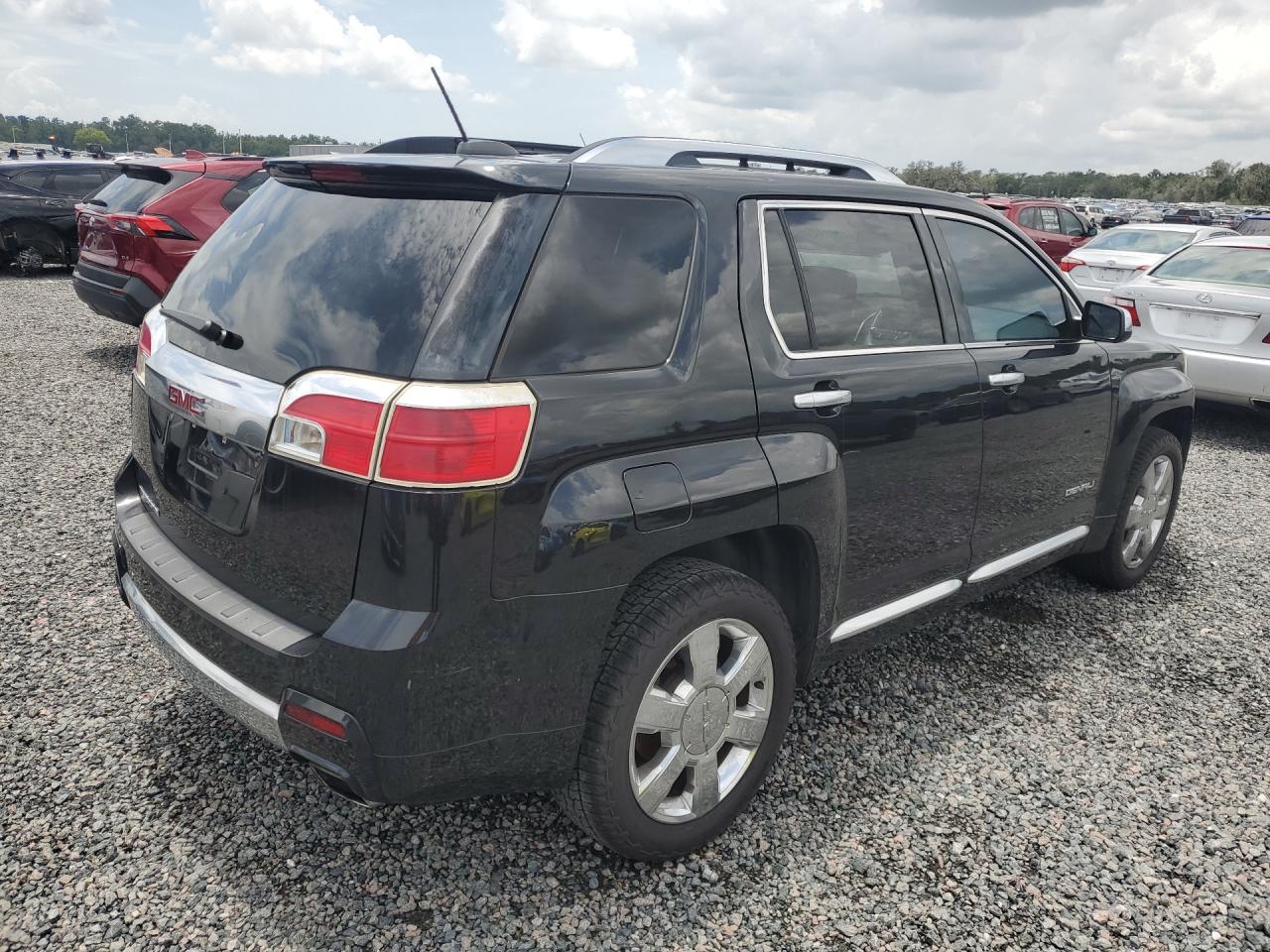 2015 Gmc Terrain Denali Black vin: 2GKFLUE3XF6310611