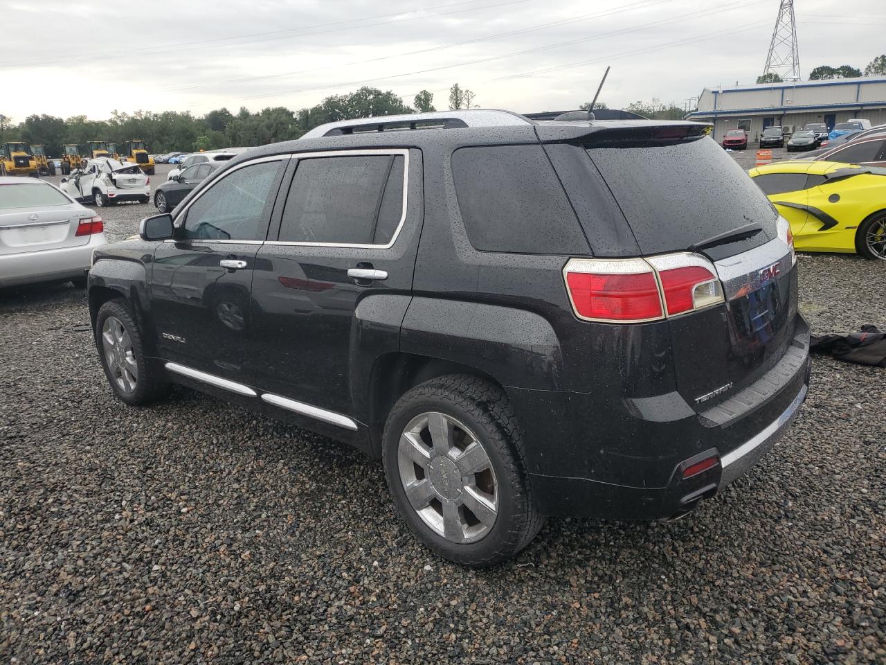 2015 Gmc Terrain Denali Black vin: 2GKFLUE3XF6310611