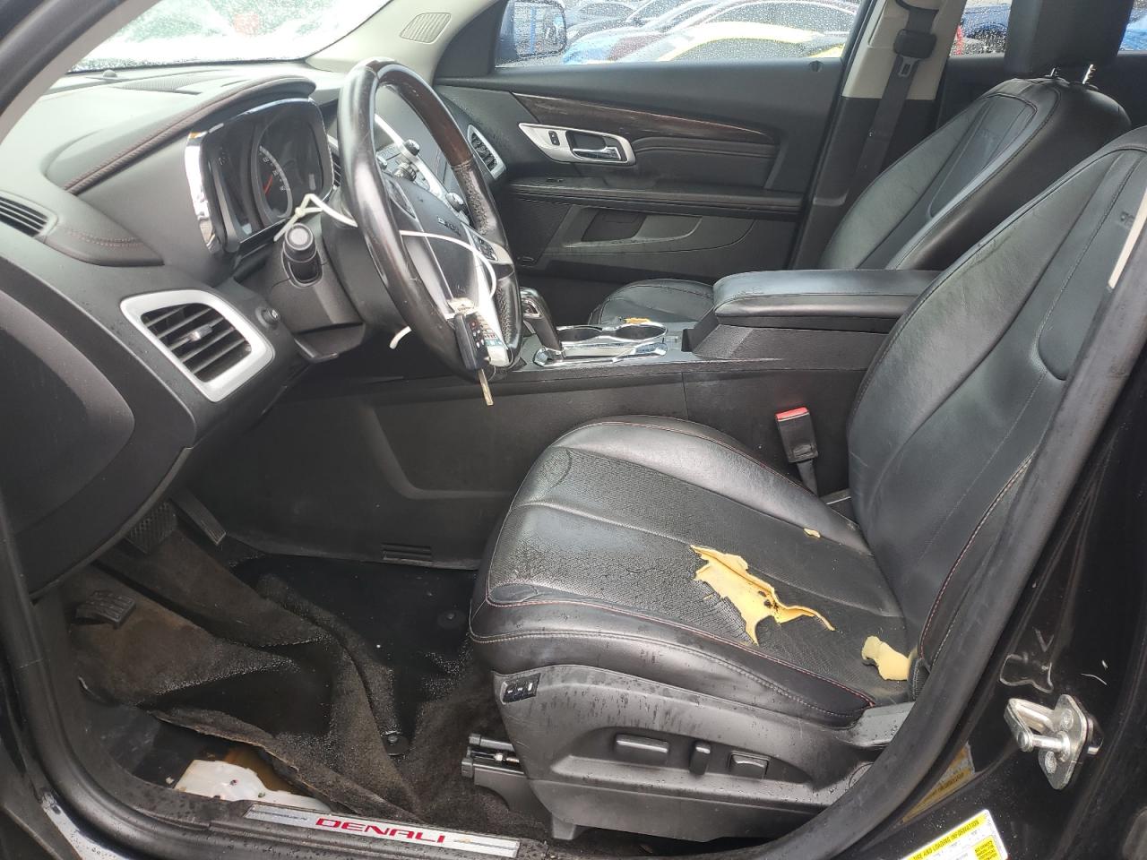 2015 Gmc Terrain Denali Black vin: 2GKFLUE3XF6310611