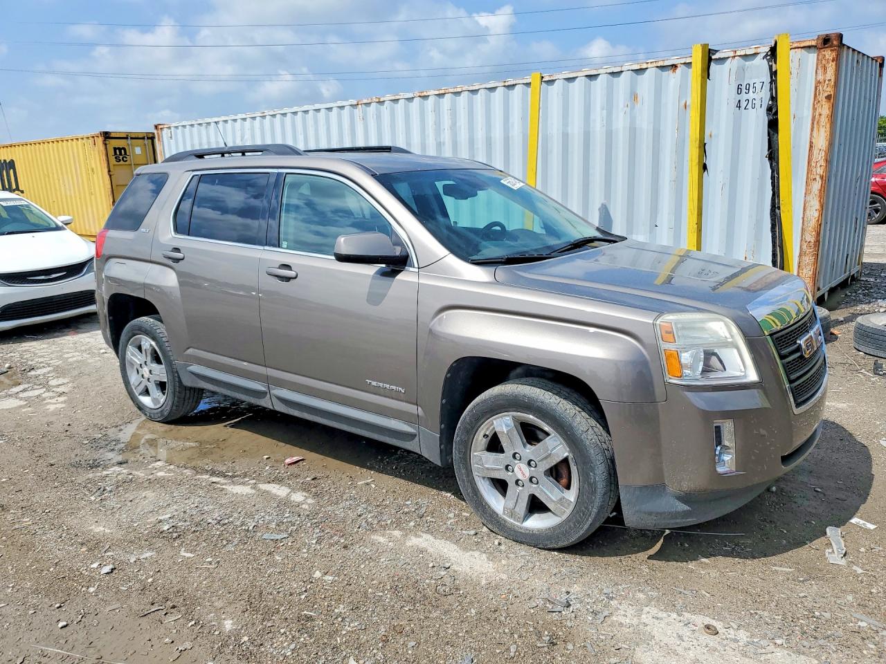 2012 Gmc Terrain Slt Gray vin: 2GKFLUE52C6219538