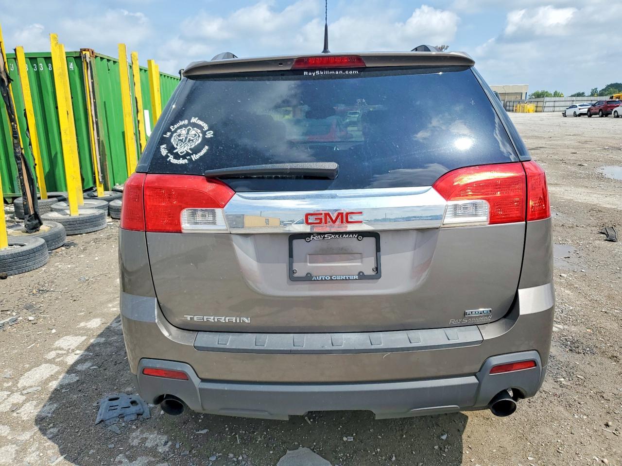 2012 Gmc Terrain Slt Gray vin: 2GKFLUE52C6219538
