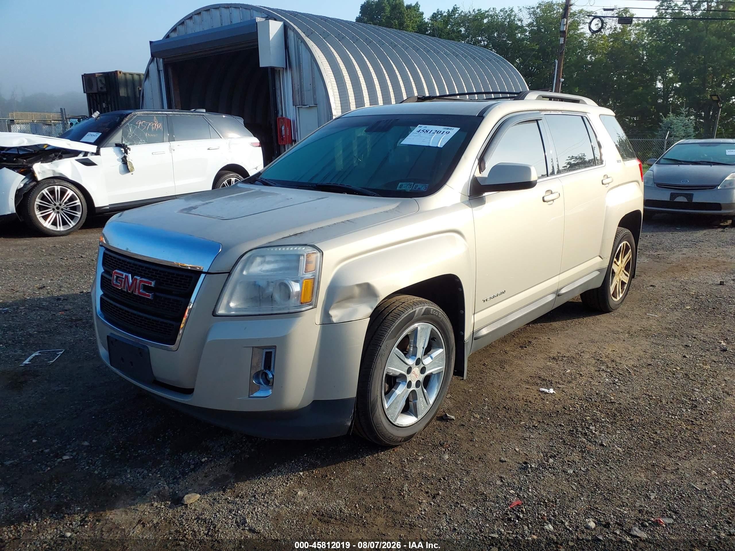 2012 Gmc Terrain Slt-1 Tan vin: 2GKFLUE52C6259683