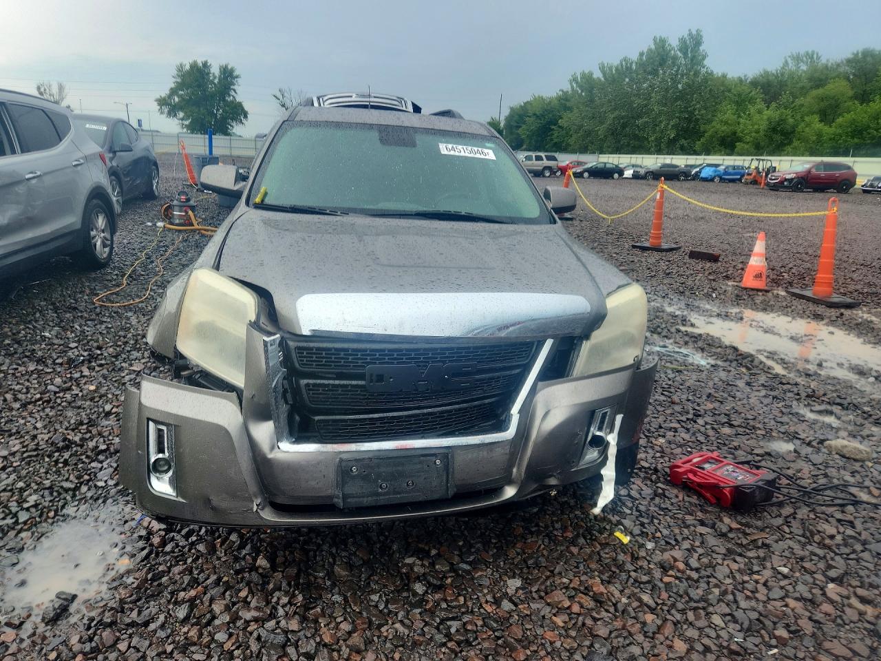 2012 Gmc Terrain Slt Gray vin: 2GKFLUE52C6269825
