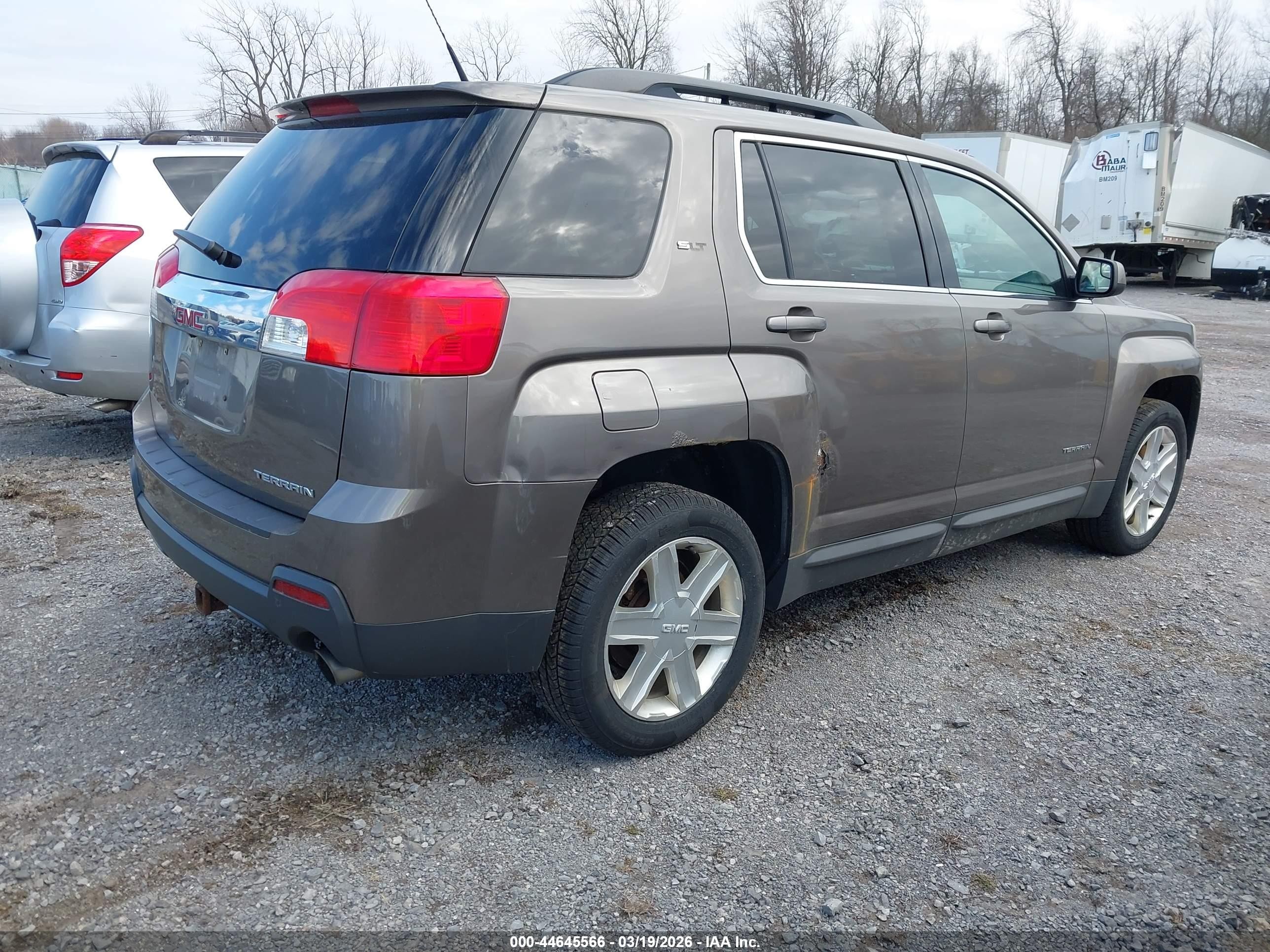 2012 Gmc Terrain Slt-1 Gray vin: 2GKFLUE53C6369593