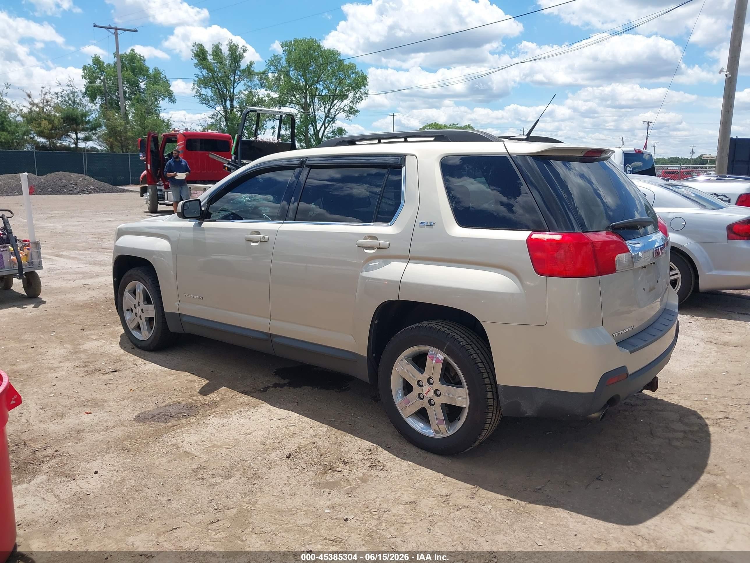2012 Gmc Terrain Slt-1 Champagne vin: 2GKFLUE55C6293455