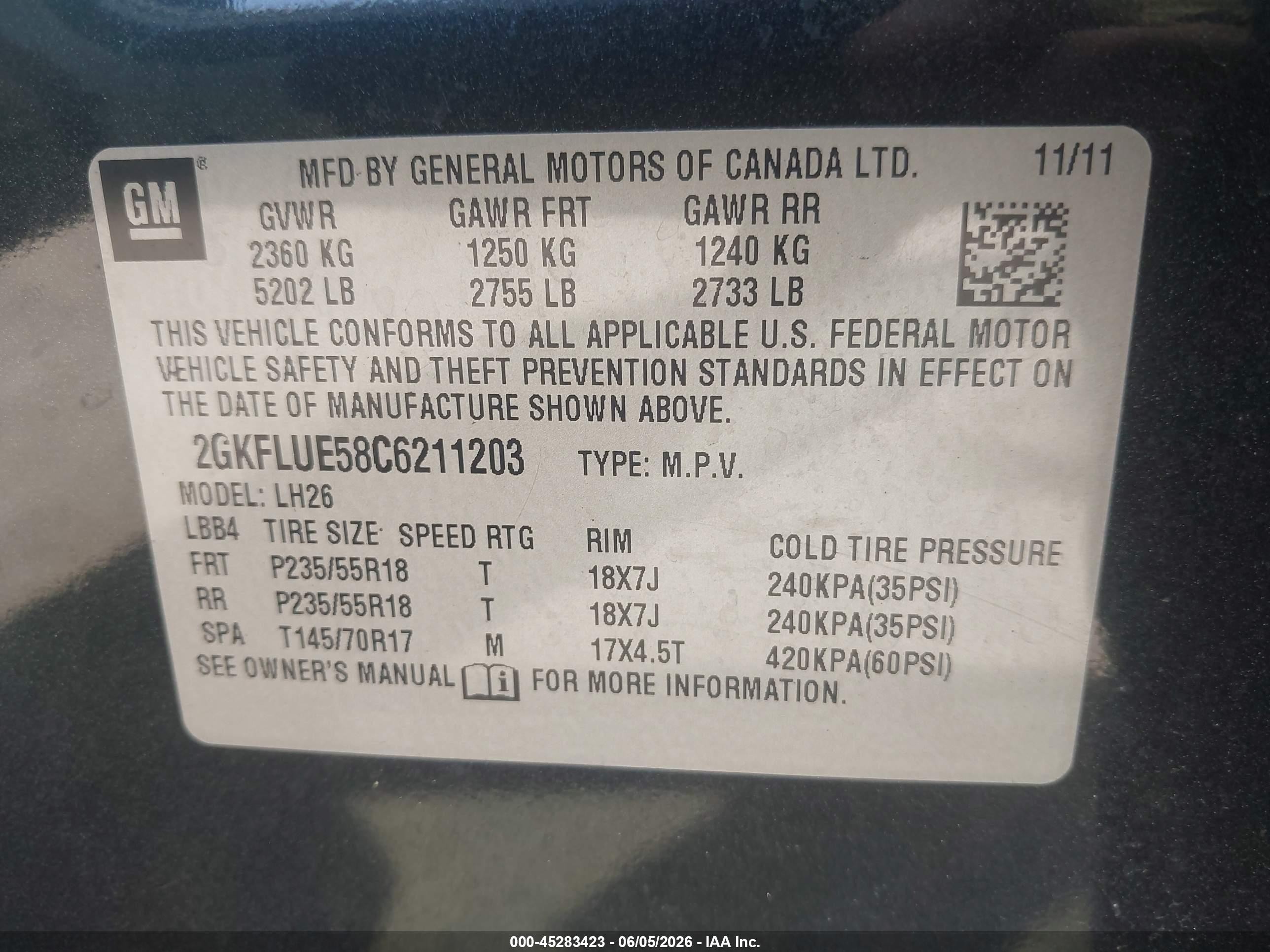 2012 Gmc Terrain Slt-1 Black vin: 2GKFLUE58C6211203