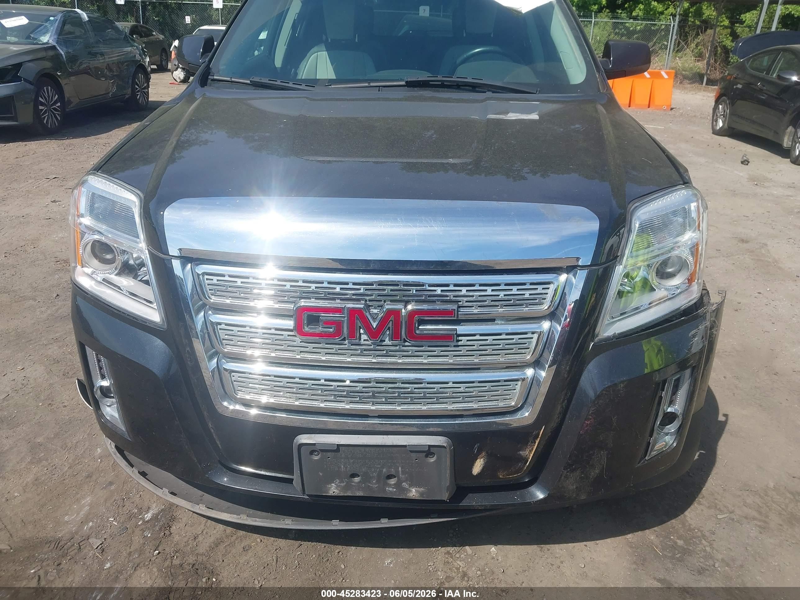 2012 Gmc Terrain Slt-1 Black vin: 2GKFLUE58C6211203