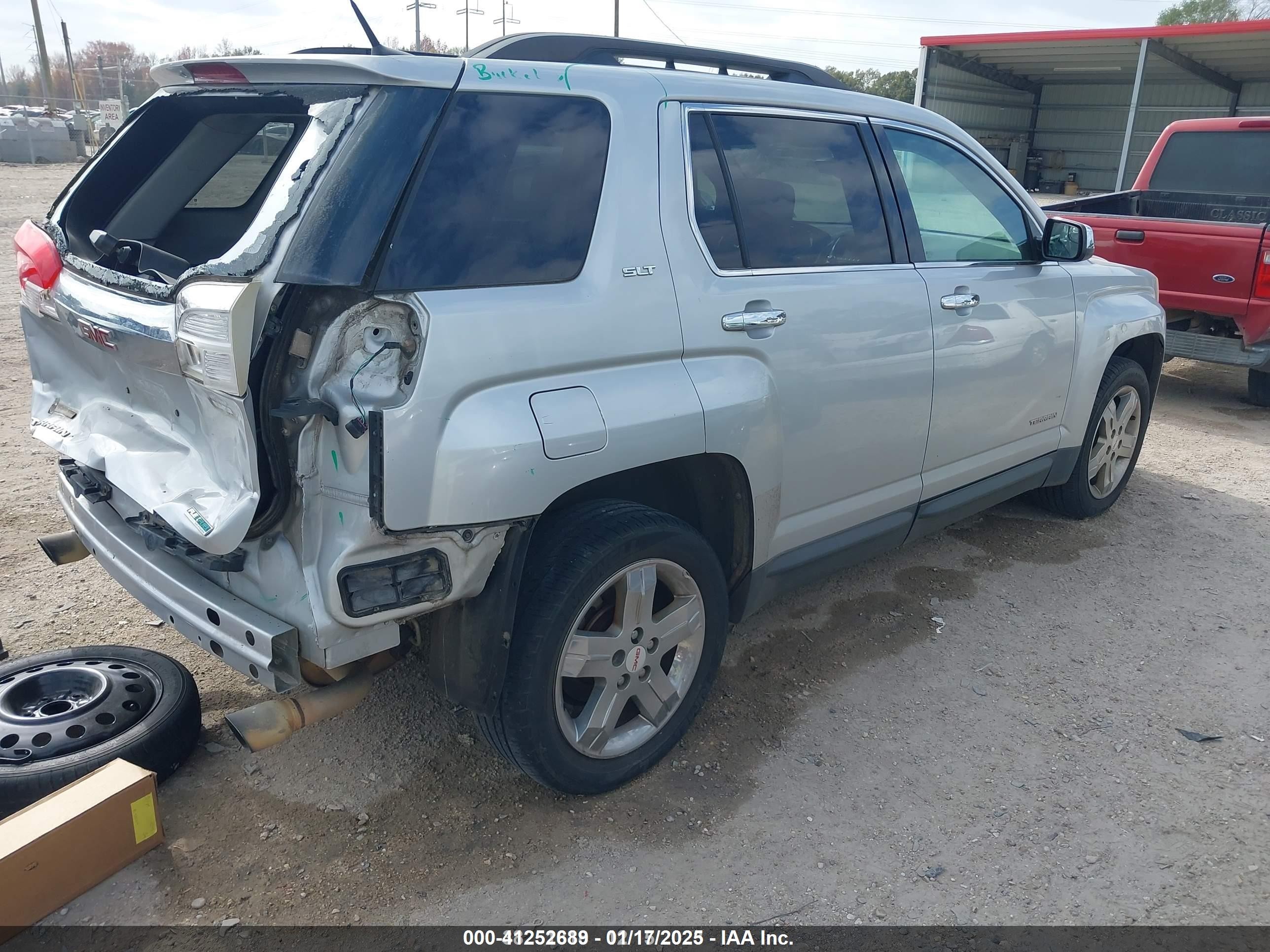 2012 Gmc Terrain Slt-1 Серебряный vin: 2GKFLUE5XC6200459