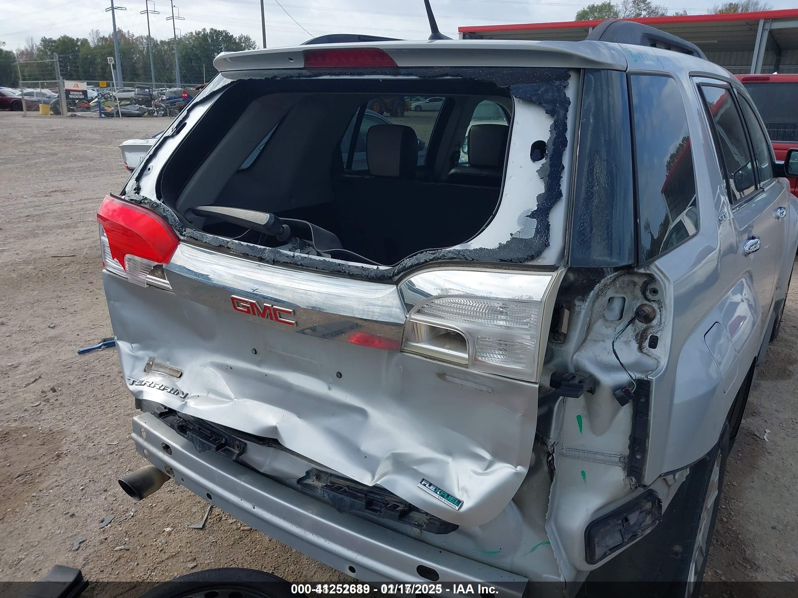 2012 Gmc Terrain Slt-1 Серебряный vin: 2GKFLUE5XC6200459