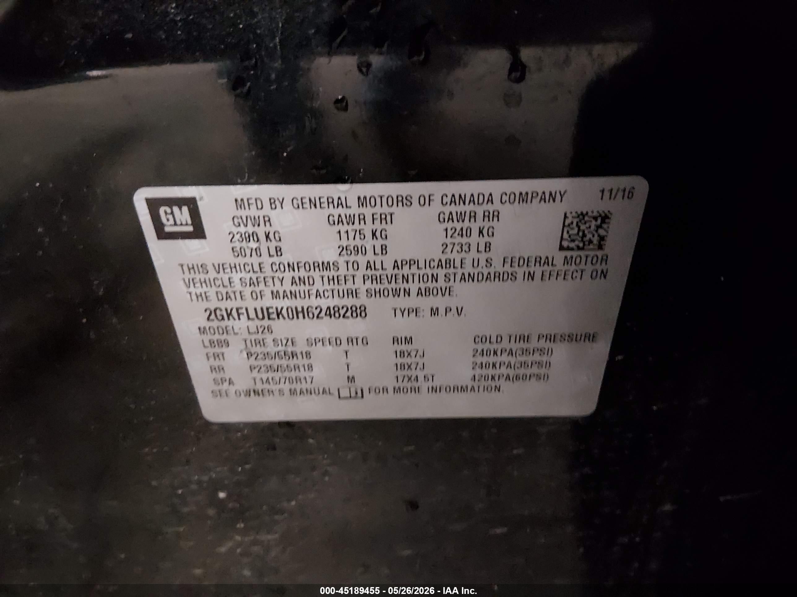 2017 Gmc Terrain Slt Black vin: 2GKFLUEK0H6248288