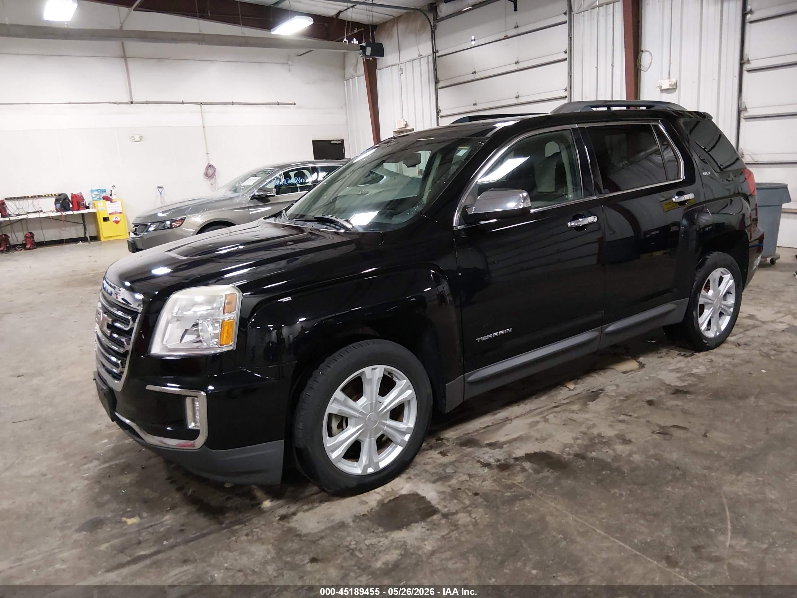 2017 Gmc Terrain Slt Black vin: 2GKFLUEK0H6248288