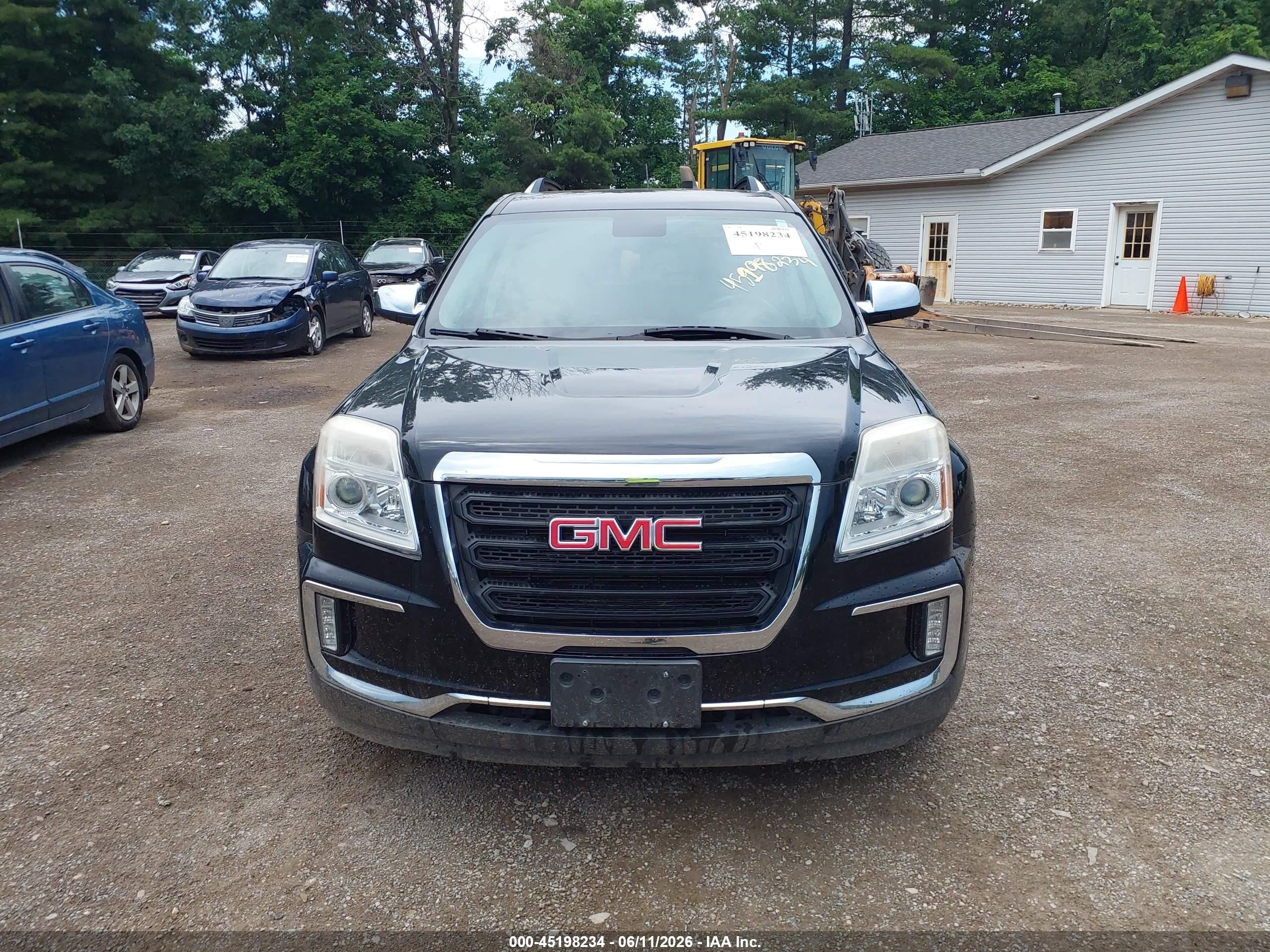 2016 Gmc Terrain Slt Black vin: 2GKFLUEK2G6268511