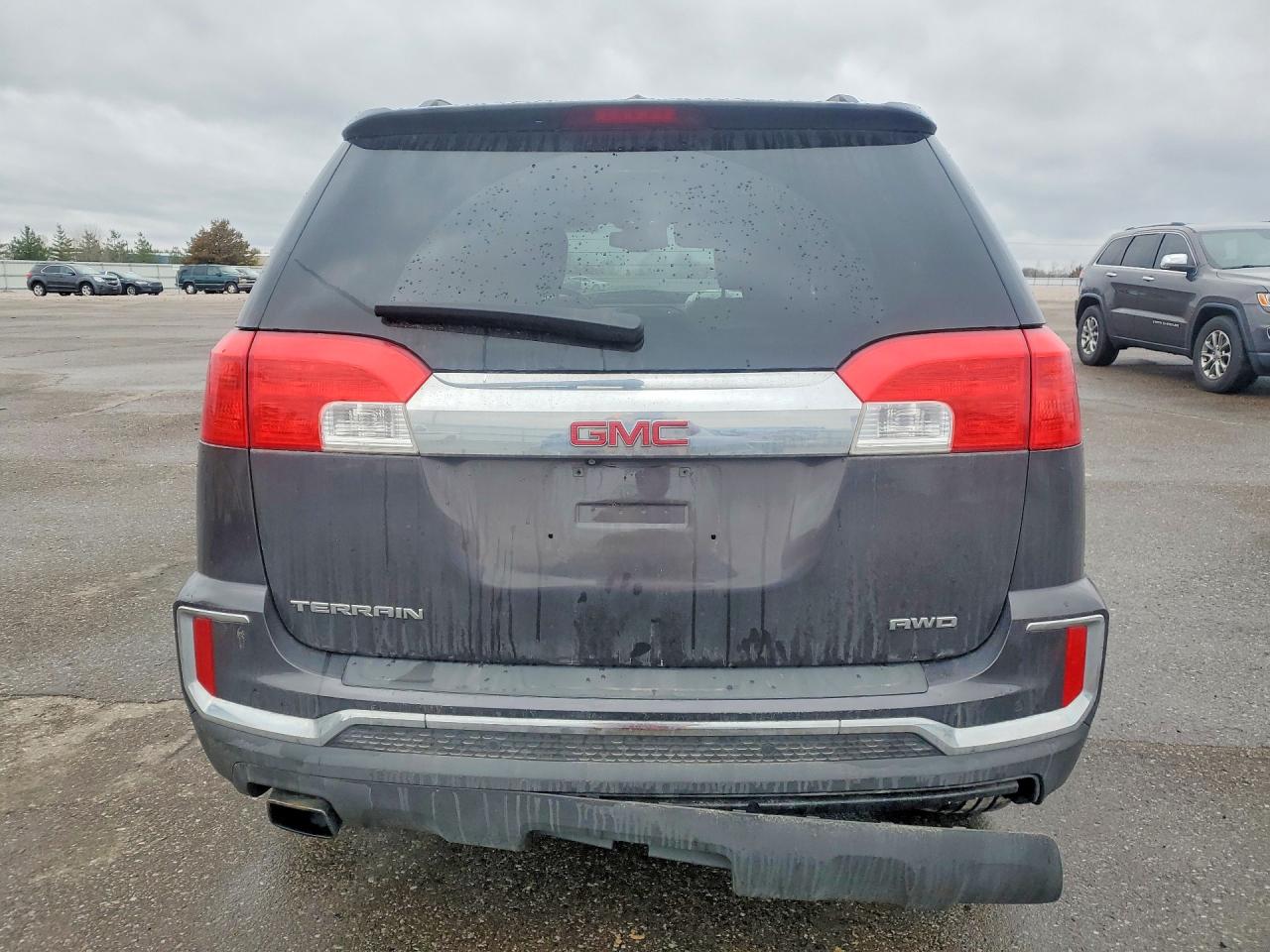 2016 Gmc Terrain Slt Gray vin: 2GKFLUEK6G6205847