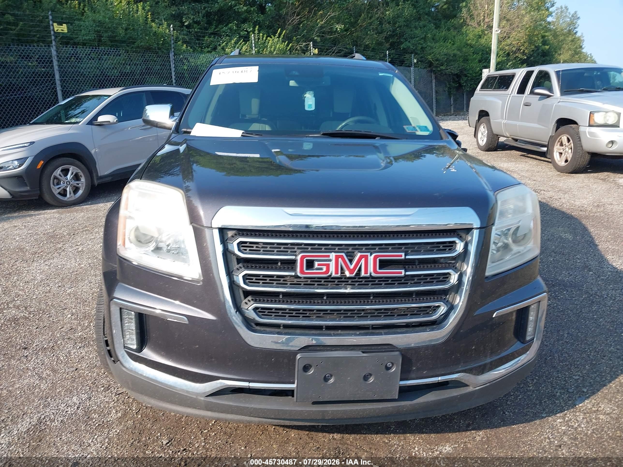 2016 Gmc Terrain Slt Black vin: 2GKFLUEK8G6211200