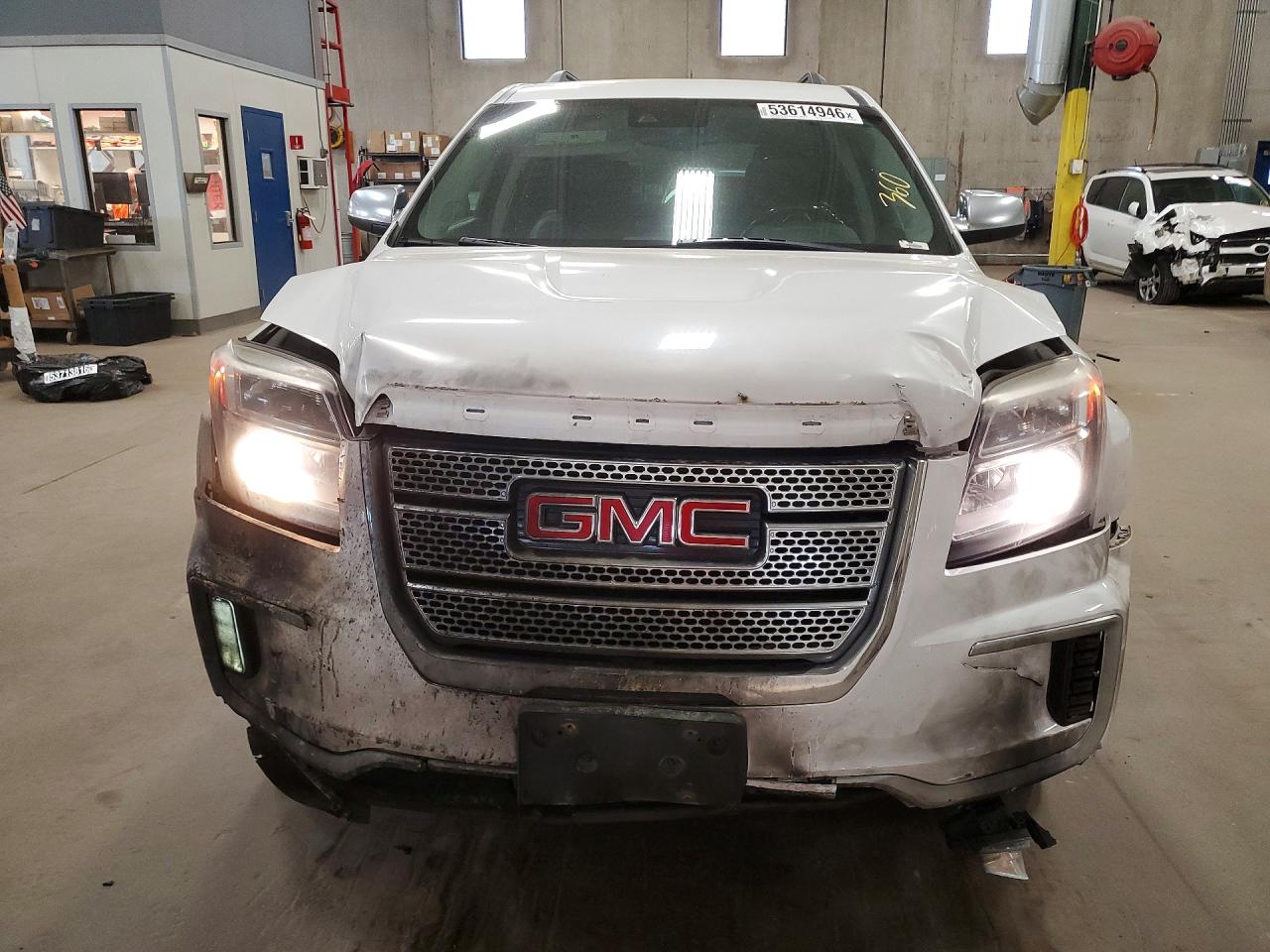 2016 Gmc Terrain Denali White vin: 2GKFLVE31G6245543