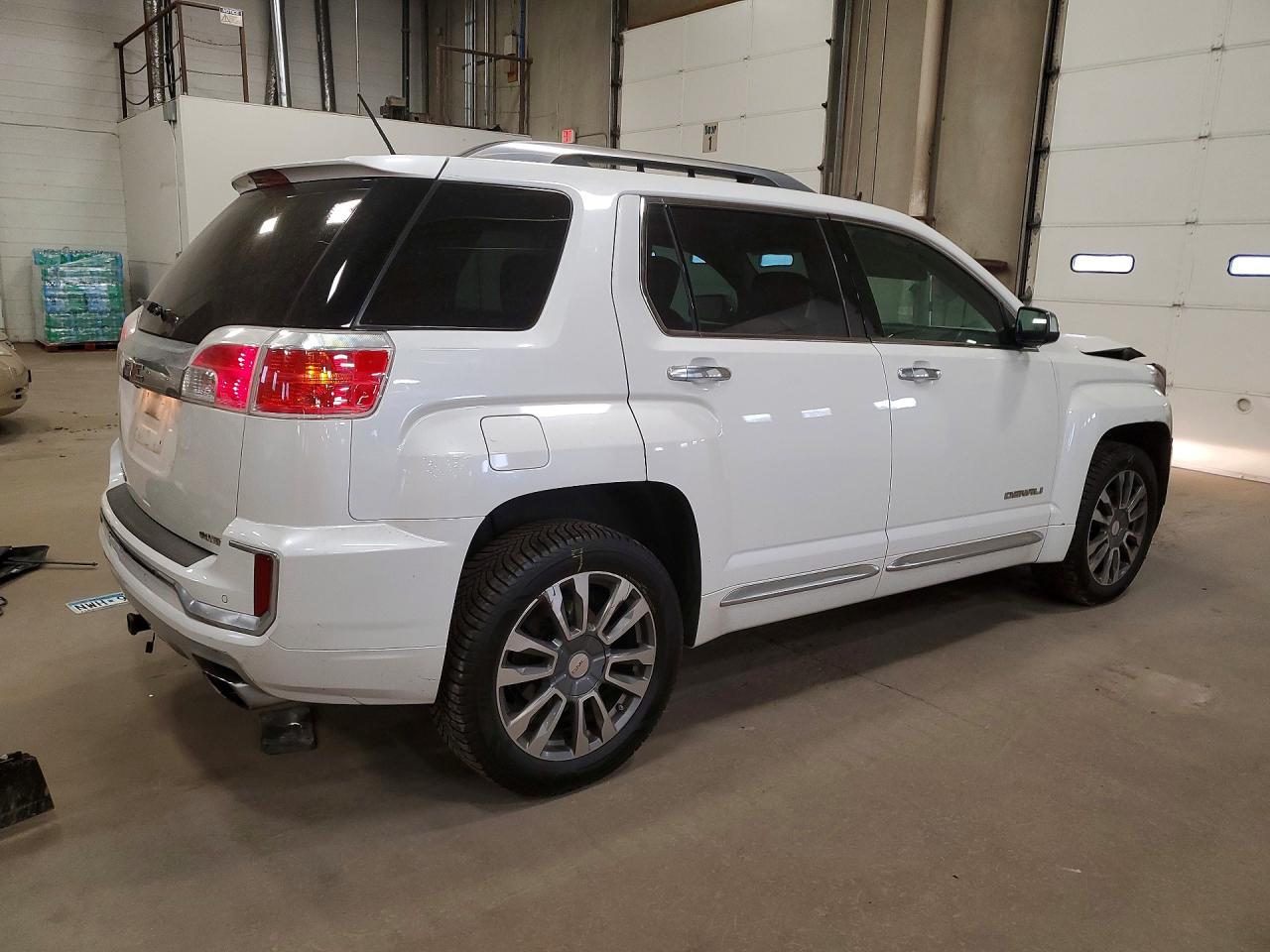 2016 Gmc Terrain Denali White vin: 2GKFLVE31G6245543