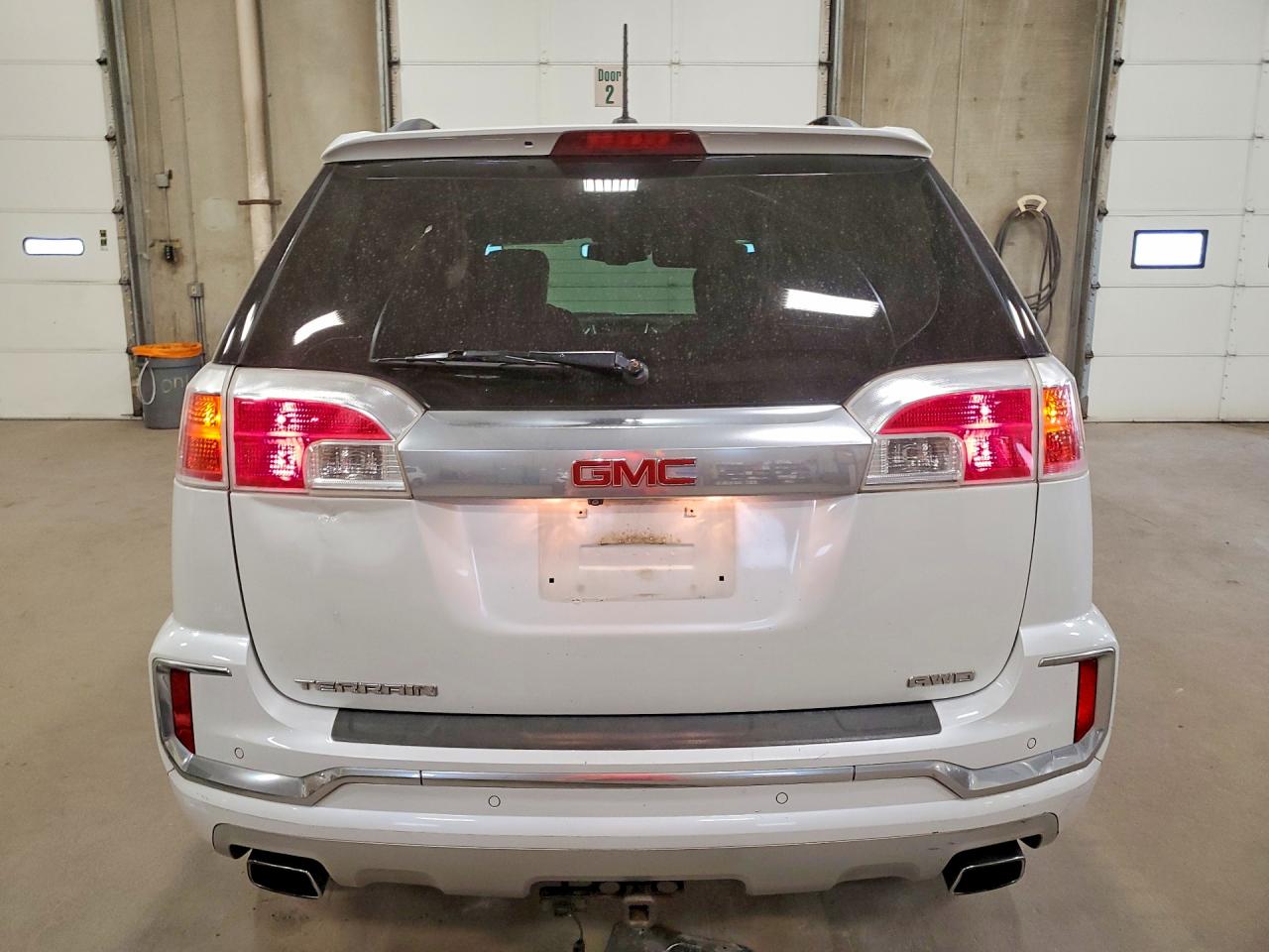 2016 Gmc Terrain Denali White vin: 2GKFLVE31G6245543