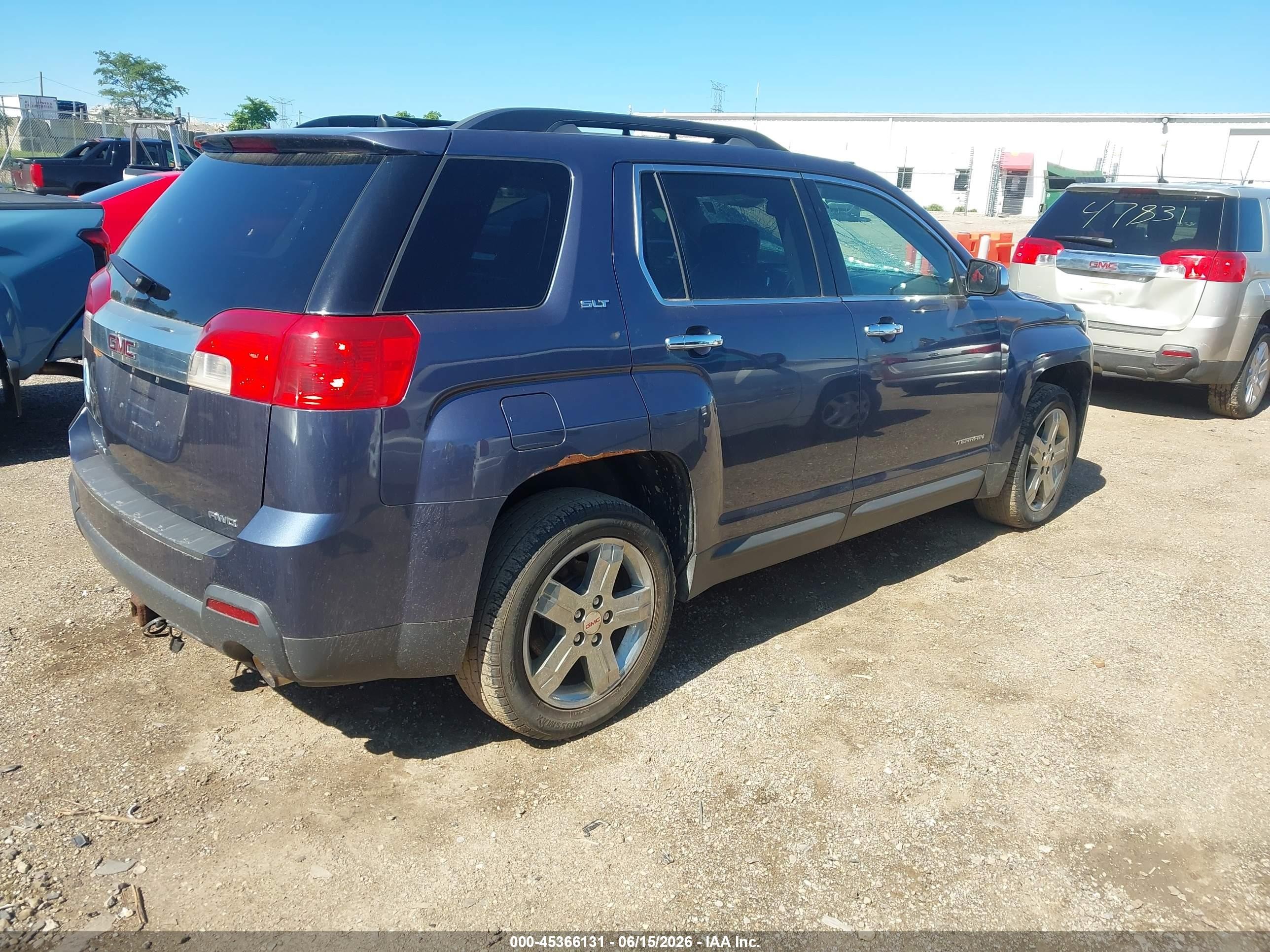 2013 Gmc Terrain Slt-1 Синий vin: 2GKFLVE33D6165740