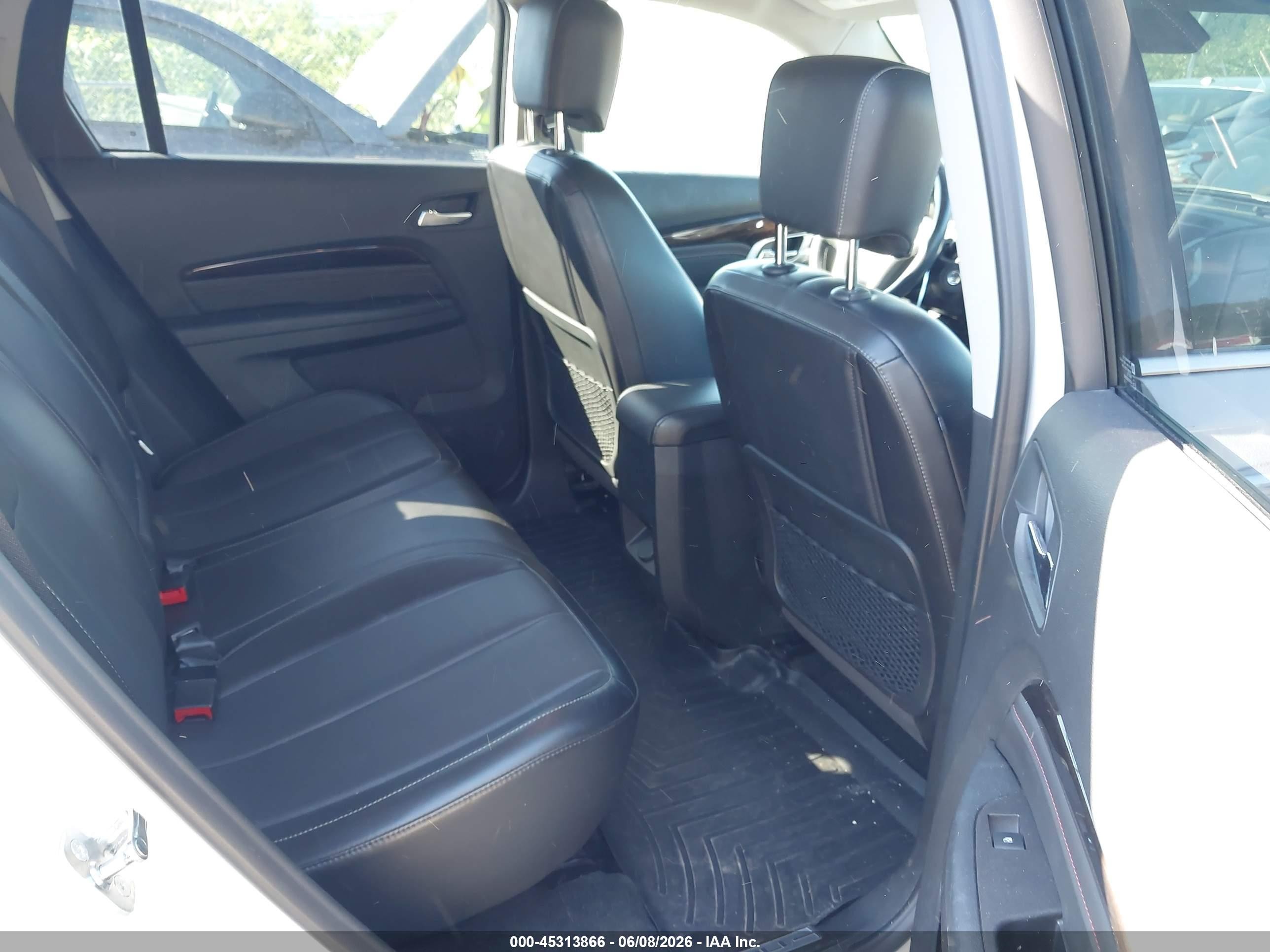 2017 Gmc Terrain Denali Белый vin: 2GKFLVE34H6150136