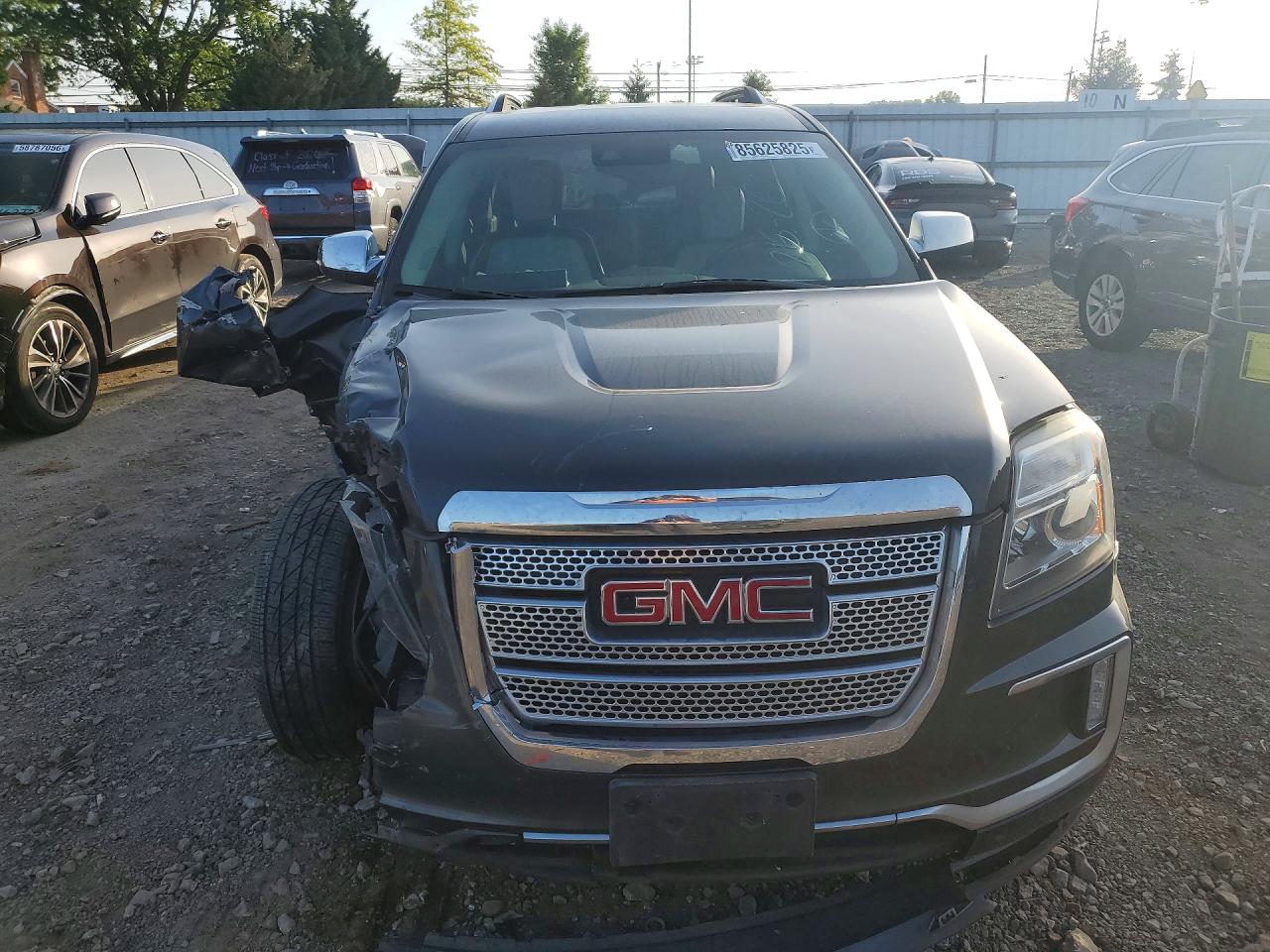 2017 Gmc Terrain Denali Gray vin: 2GKFLVE35H6115752