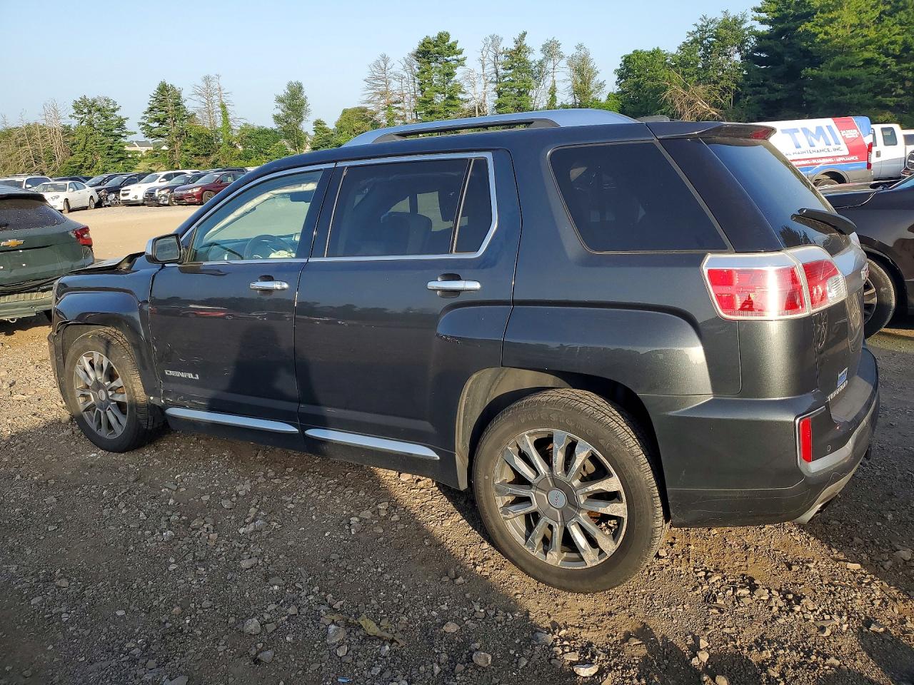 2017 Gmc Terrain Denali Gray vin: 2GKFLVE35H6115752